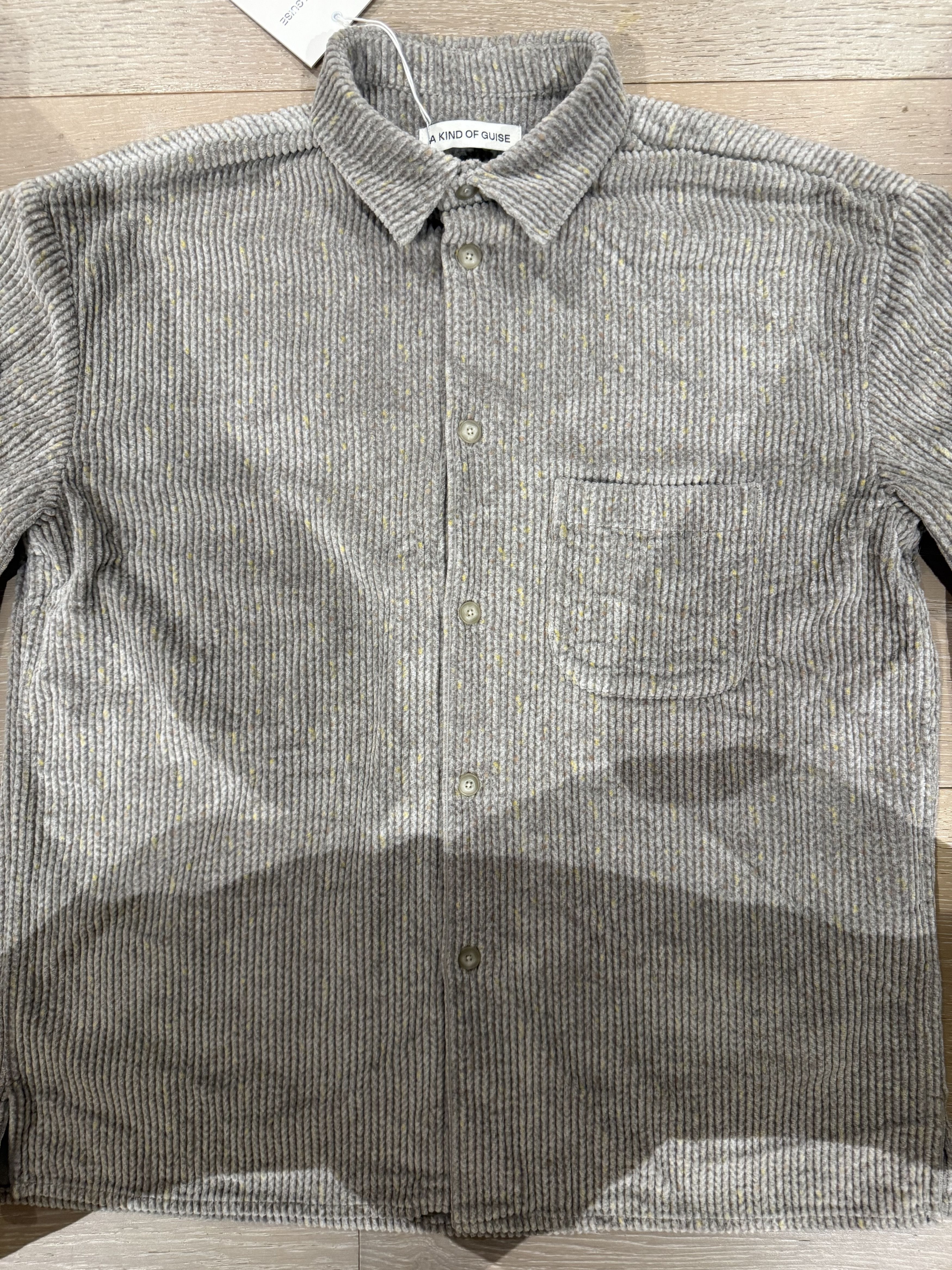 A Kind Of Guise 💚 AW23 A Kind Of Guise Gusto Shirt Tweedy Corduroy NEW Size US M / EU 48-50 / 2 - 7 Thumbnail