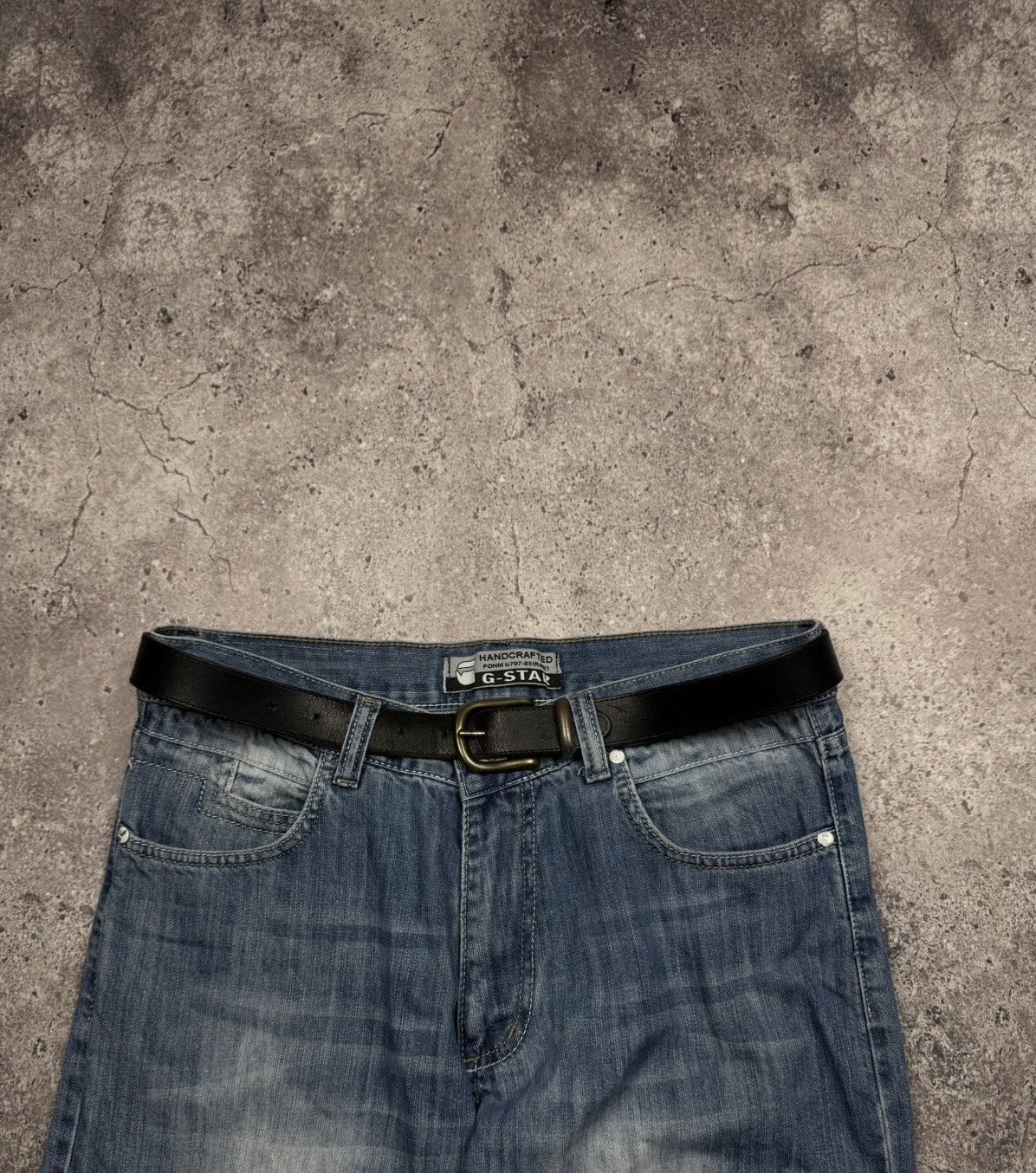 Japanese Brand 00’s NUMBER NINE STYLE JAPAN LEATHER Y2K BELT VINTAGE Size ONE SIZE - 1 Thumbnail