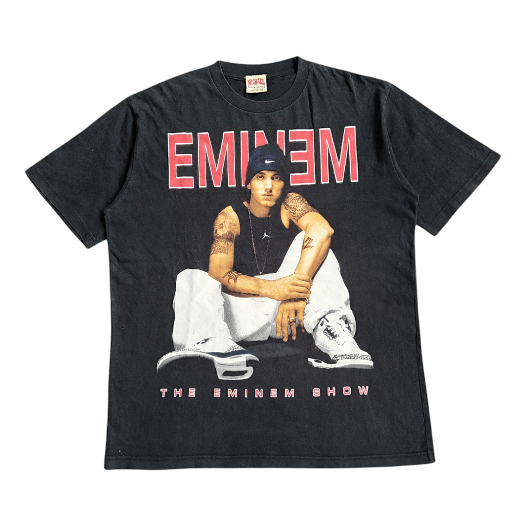 Band Tees × Rap Tees × Vintage Vintage 00s The Eminem Show Rap T shirt Size US XL / EU 56 / 4 - 1 Thumbnail