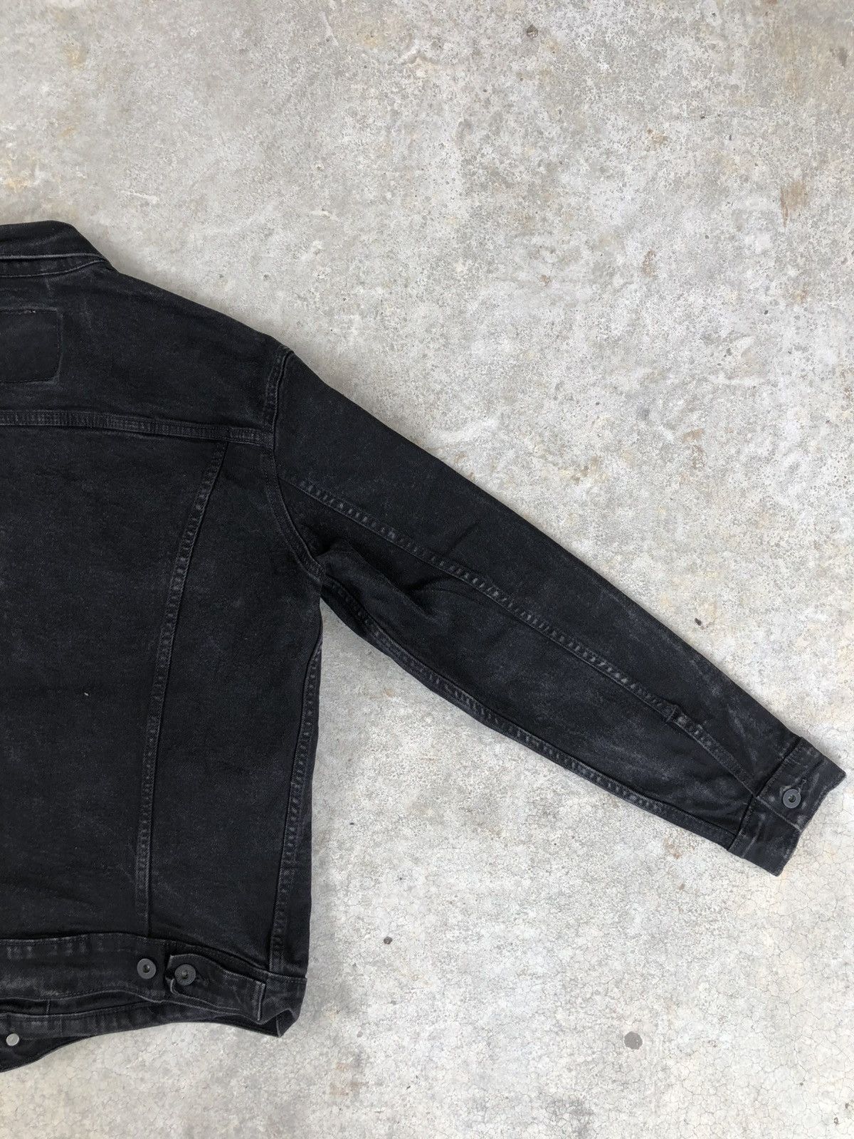 Levi's Y2k Levis Distressed Denim Jacket Size US M / EU 48-50 / 2 - 13 Thumbnail