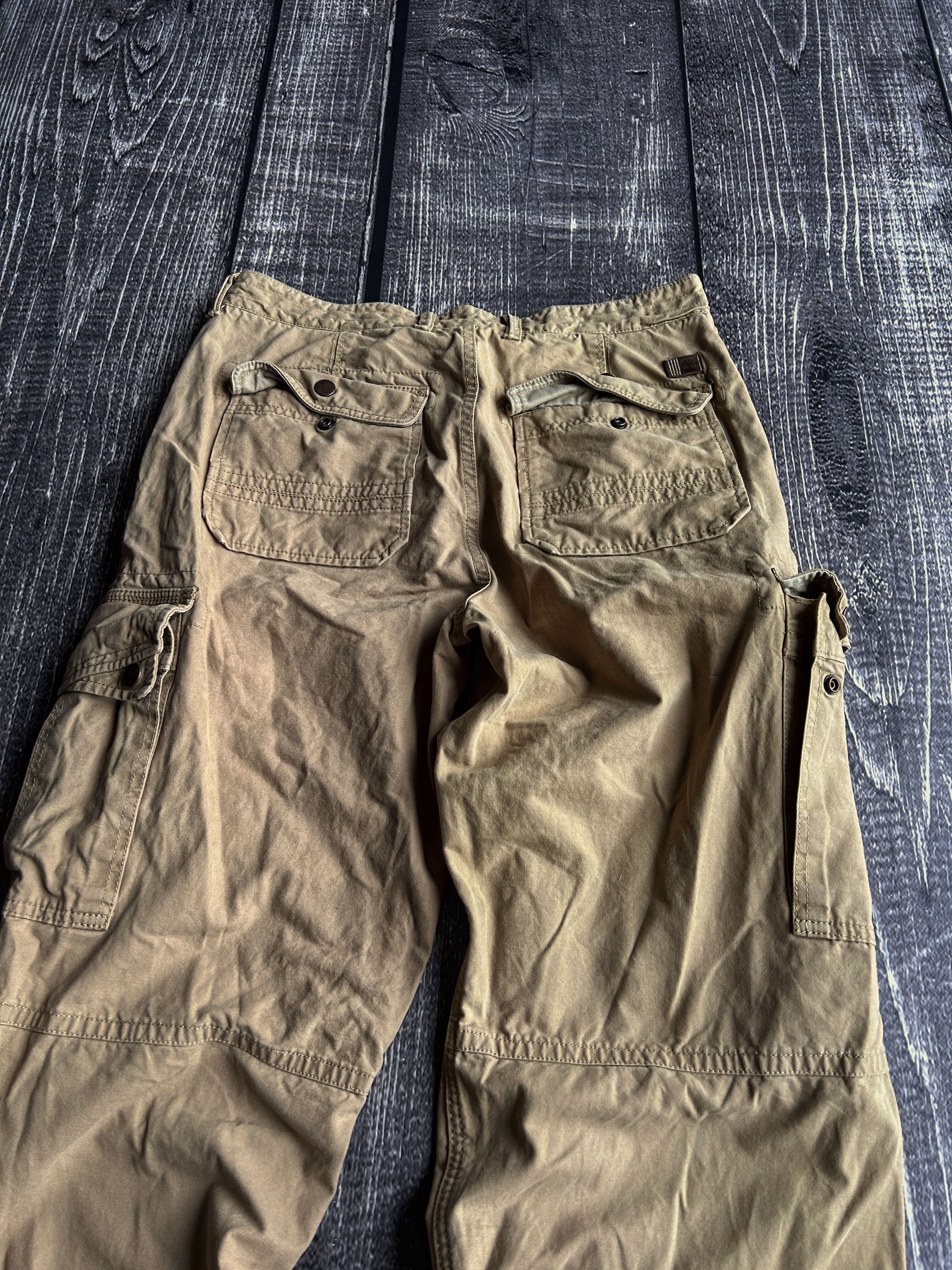 Designer VINTAGE 💥HYSTERIC GLAMOUR RICK OWENS STYLE CARGO JEANS 90S Size US 32 / EU 48 - 7 Thumbnail