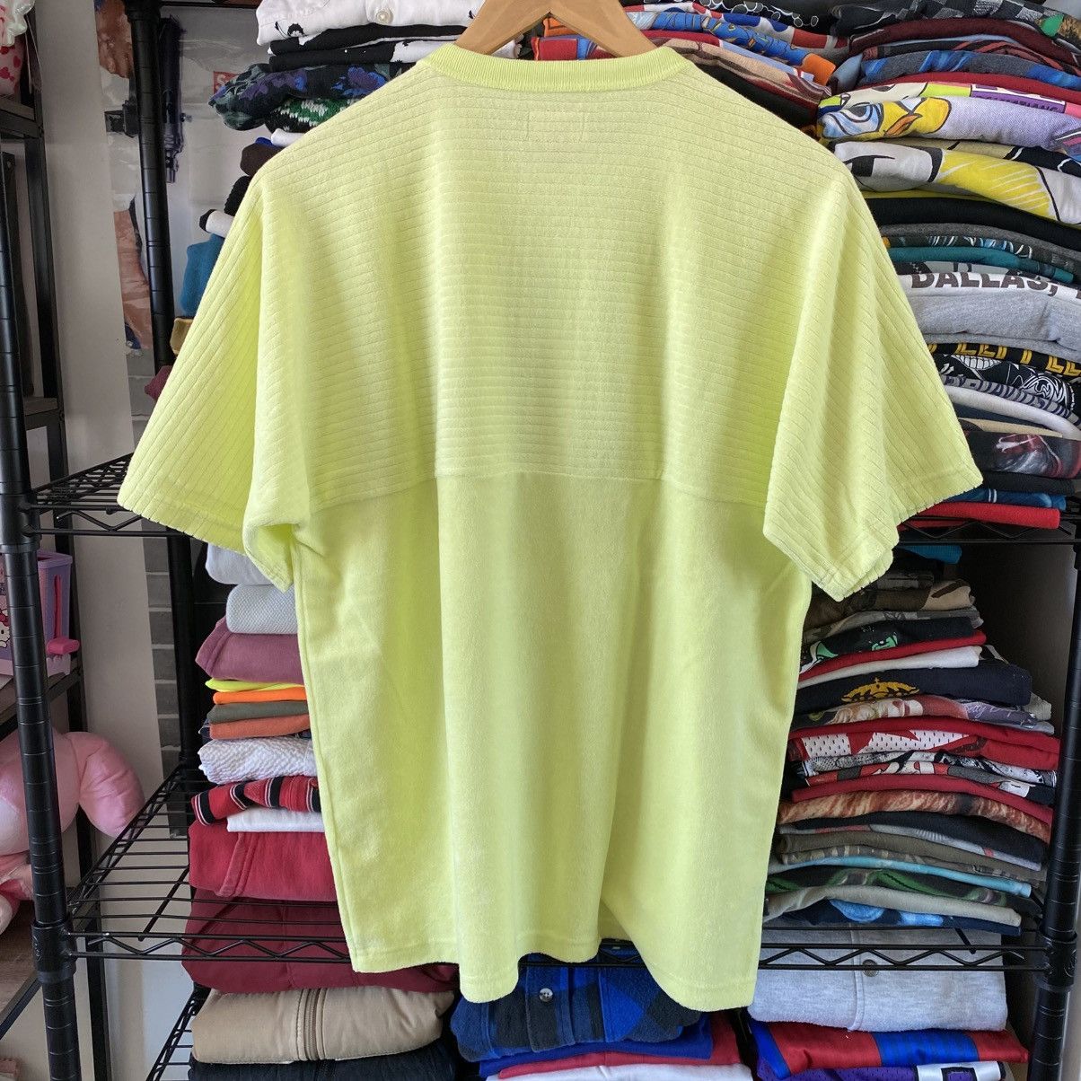 Supreme Supreme Shirt Terry Cloth Henley Top Lime 2020 Size US M / EU 48-50 / 2 - 3 Thumbnail