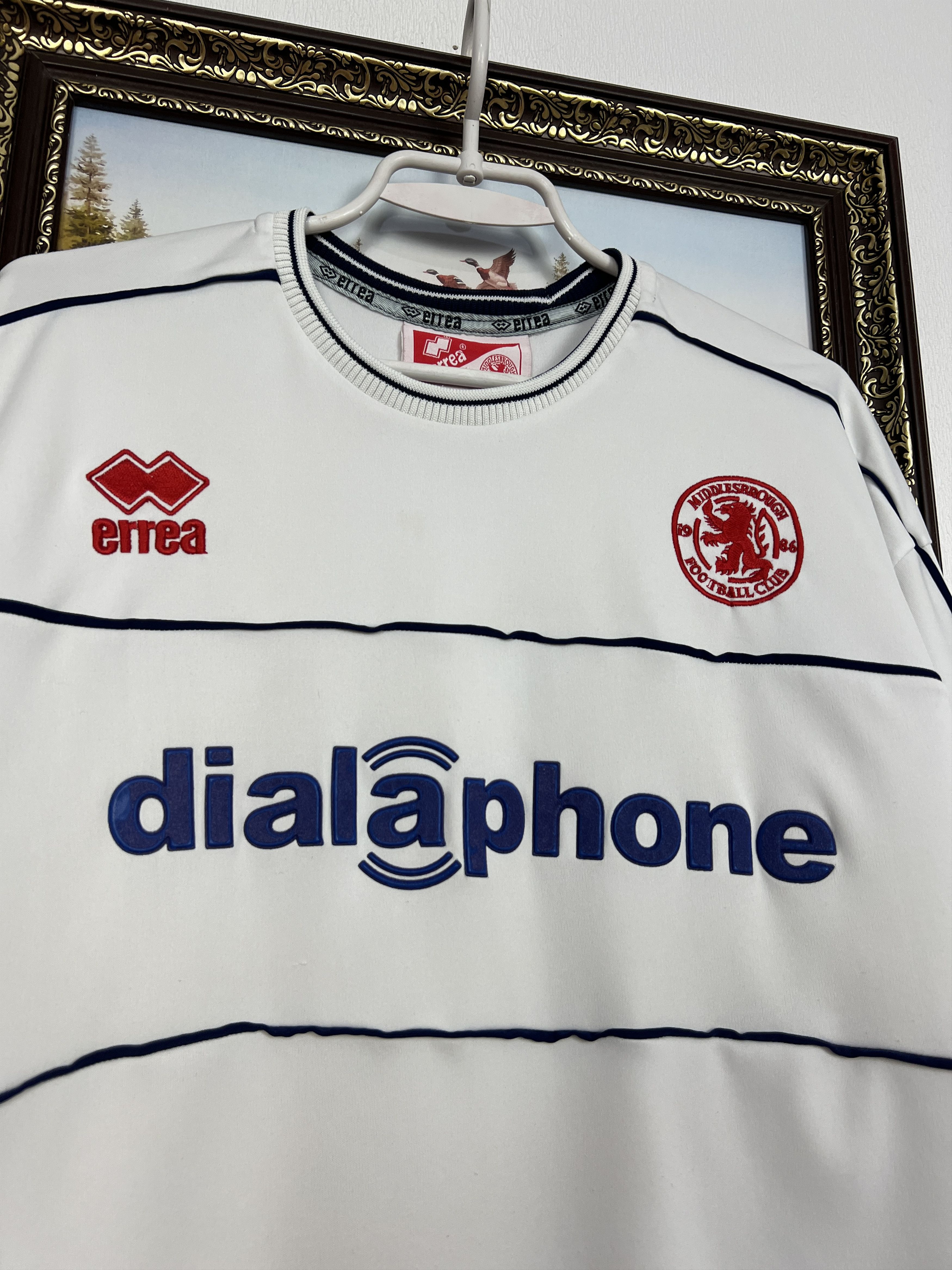 Vintage Middlesbrough football shirt Soccer Replica Jersey Trikot Size US XL / EU 56 / 4 - 3 Thumbnail
