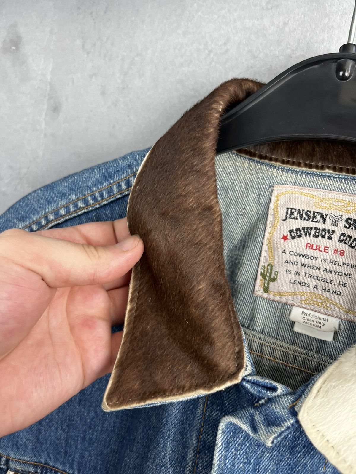 Vintage jensen smith cowboy 🤠 denim jacket vintage 90s made USA Size US M / EU 48-50 / 2 - 10 Thumbnail