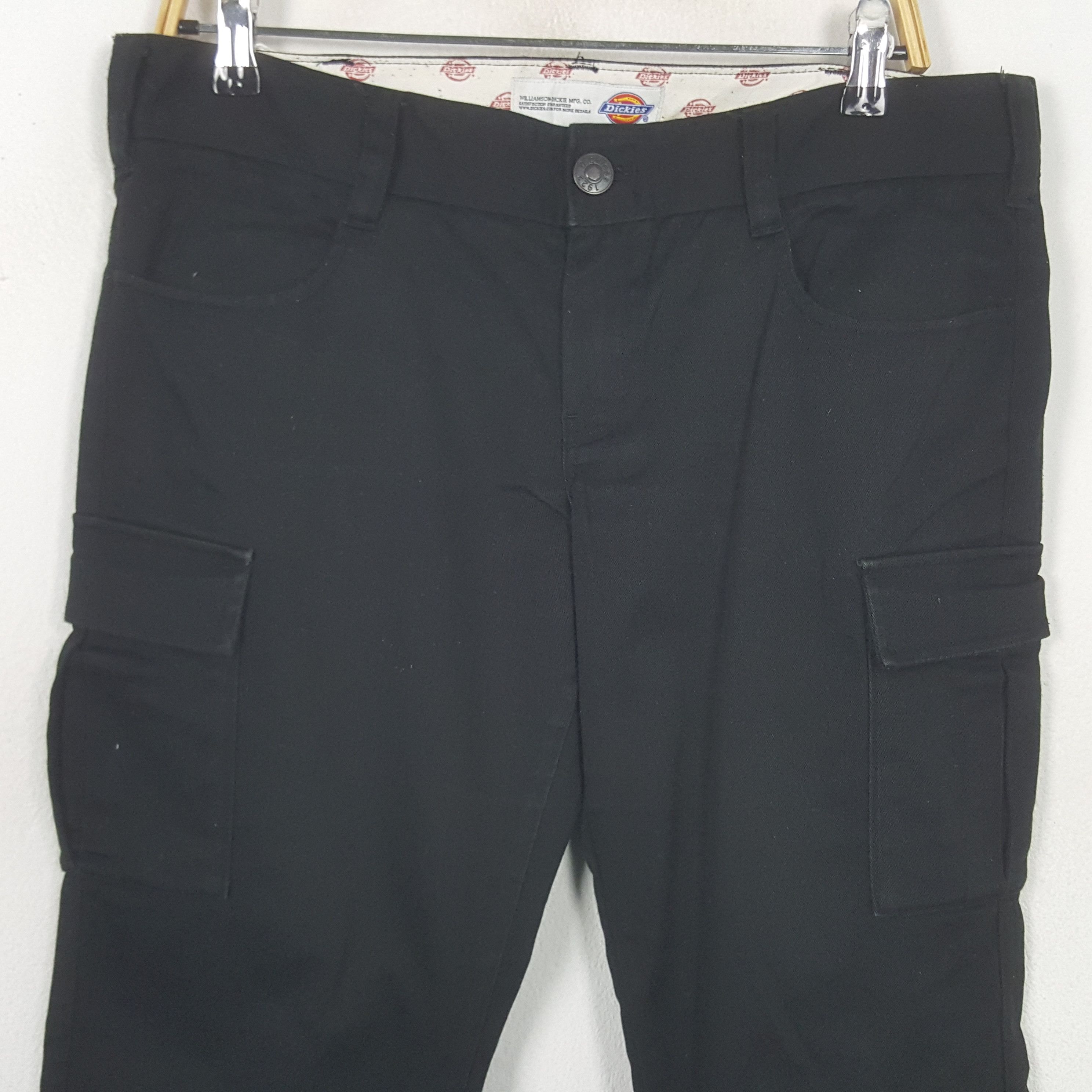 Dickies Vintage Dickies Roland Black Cargo Pants RR10 Size US 34 / EU 50 - 2 Thumbnail