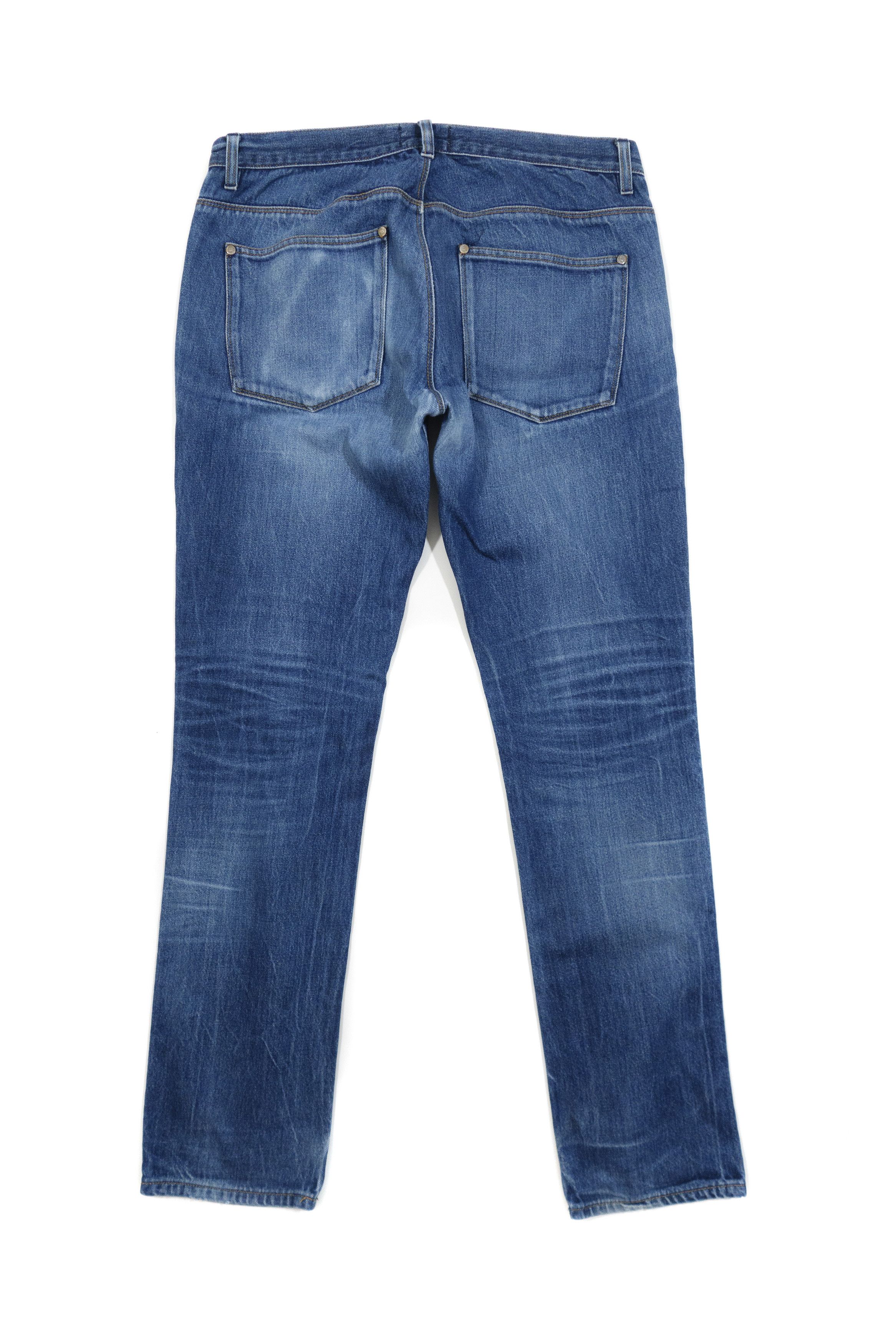 Acne Studios Max Raw Faded Jeans Size US 34 / EU 50 - 2 Thumbnail