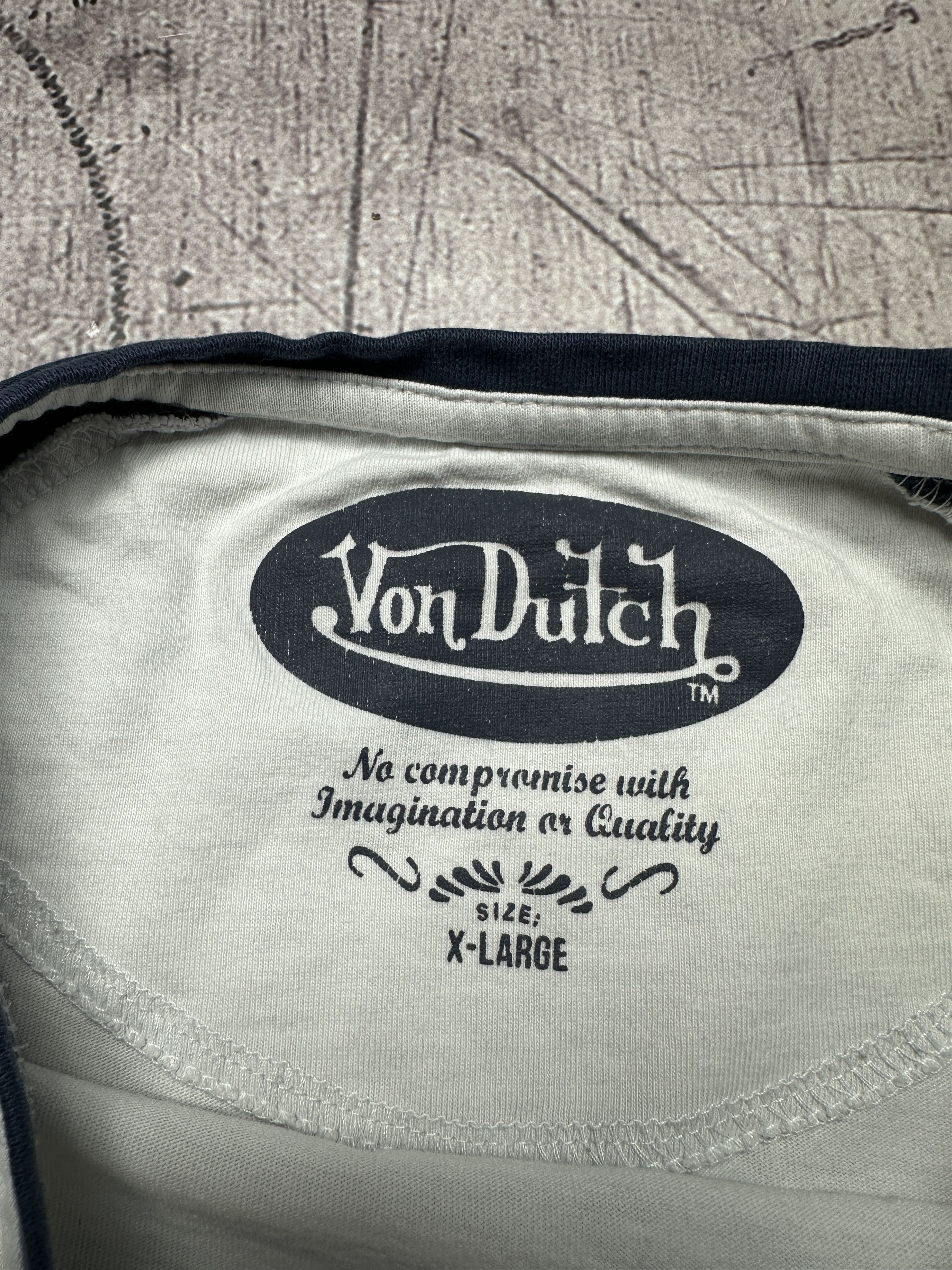 Von Dutch Von Dutch Vintage Mens Crew Neck T-Shirt Size US XL / EU 56 / 4 - 6 Thumbnail