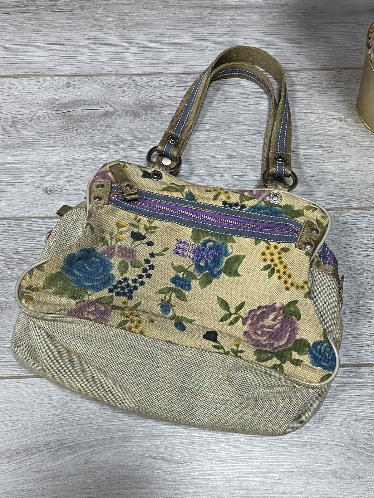 Vintage George Gina Lucy DOUBLE 2x CARABINER ALYX style GGL bag Size ONE SIZE - 6 Thumbnail