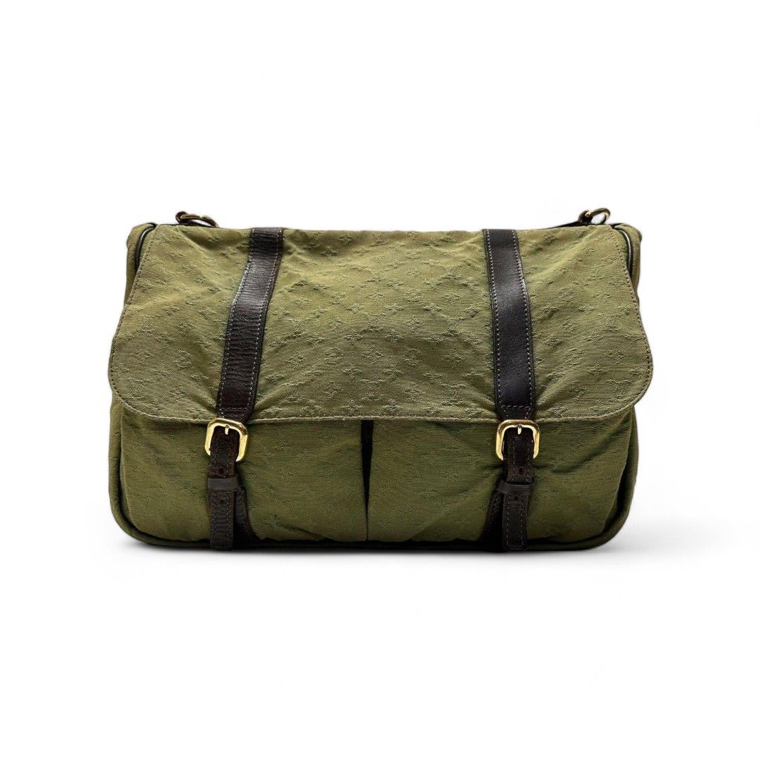 Louis Vuitton Louis Vuitton - Mini Monogram Sac Maman LV Mesh Khaki Size ONE SIZE - 1 Thumbnail