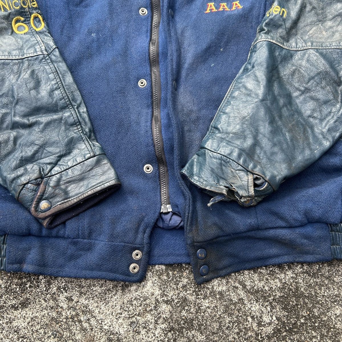 Vintage Vintage Bomber jacket PA AAA PENINSULE ACADIENNE Size US XL / EU 56 / 4 - 6 Thumbnail