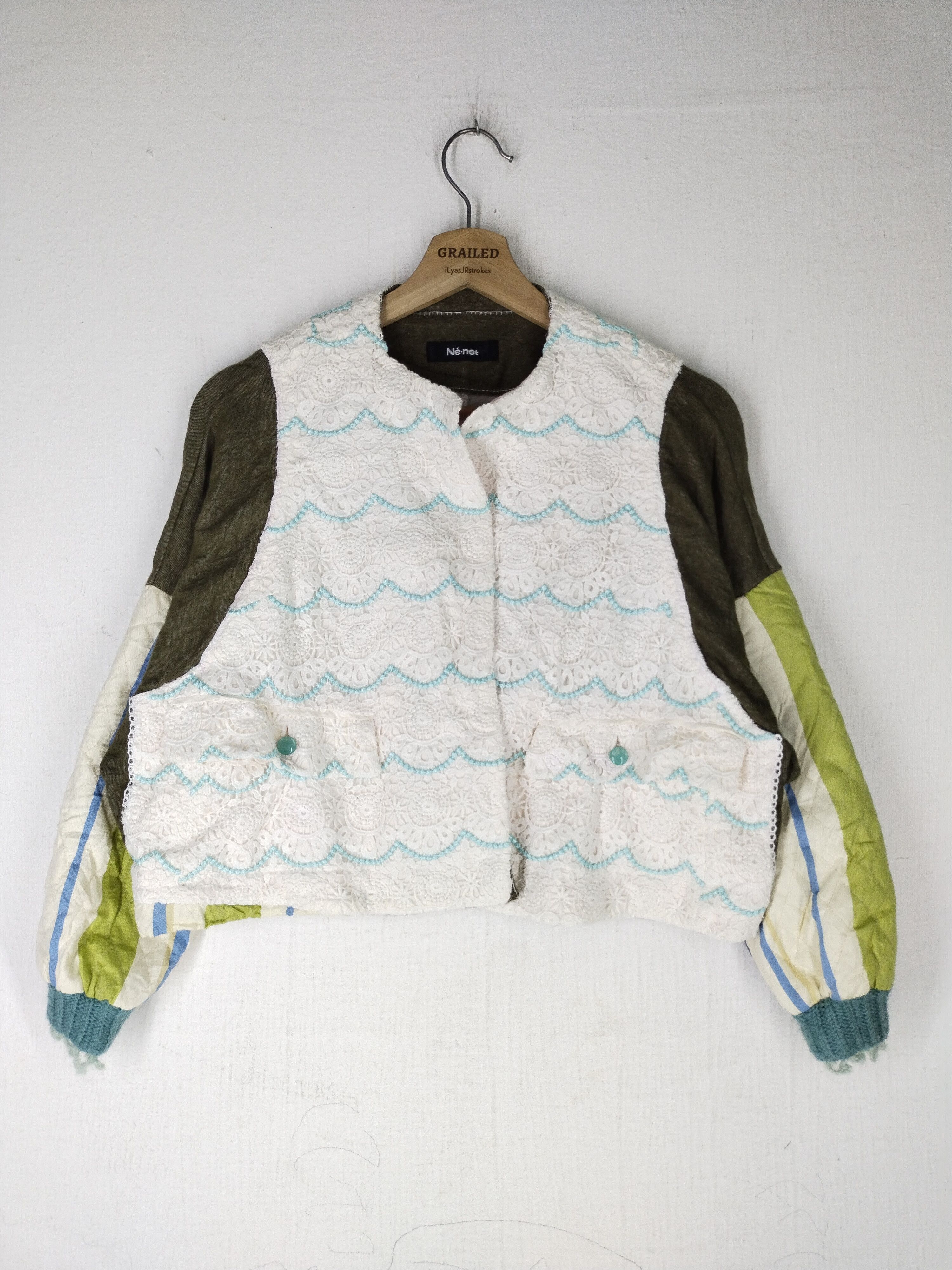 Ne-Net Vintage Ne-Net by Issey Miyake Baggy Quilted Coat Jacket Size M / US 6-8 / IT 42-44 - 1 Thumbnail