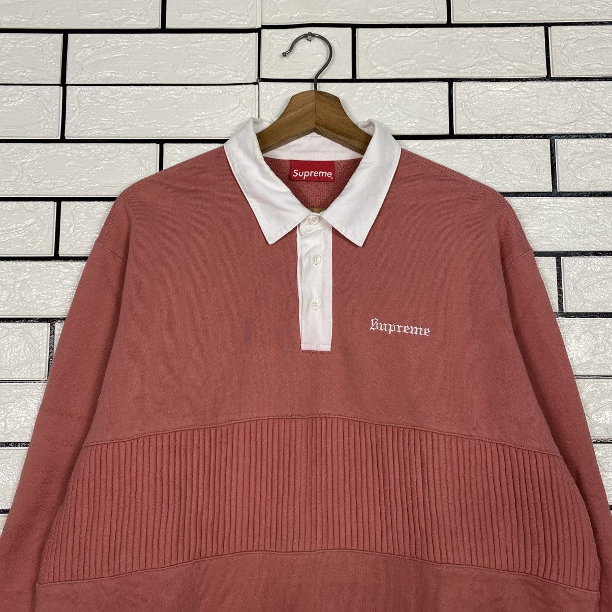 Supreme 📌Vintage Sweatshirt Collar Supreme Big Logo Size US M / EU 48-50 / 2 - 4 Thumbnail