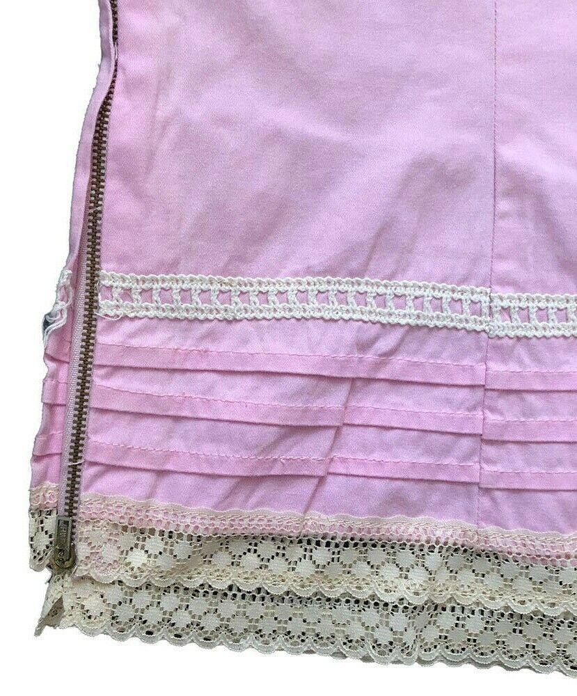 Designer Pre Owned Pink Hand Made Blouse S Size S / US 4 / IT 40 - 4 Thumbnail