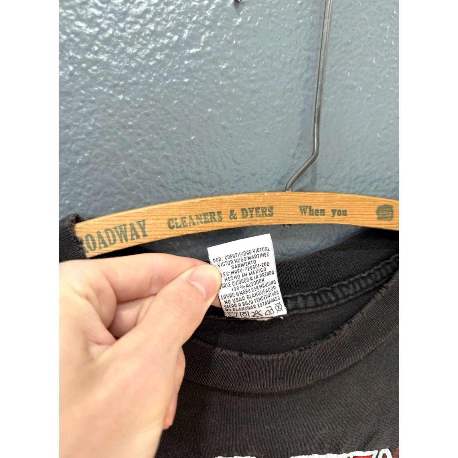 Vintage VINTAGE Resurrection Band Tee Shirt Black L Mens 90s Shirt Size L 90s Size US L / EU 52-54 / 3 - 3 Thumbnail