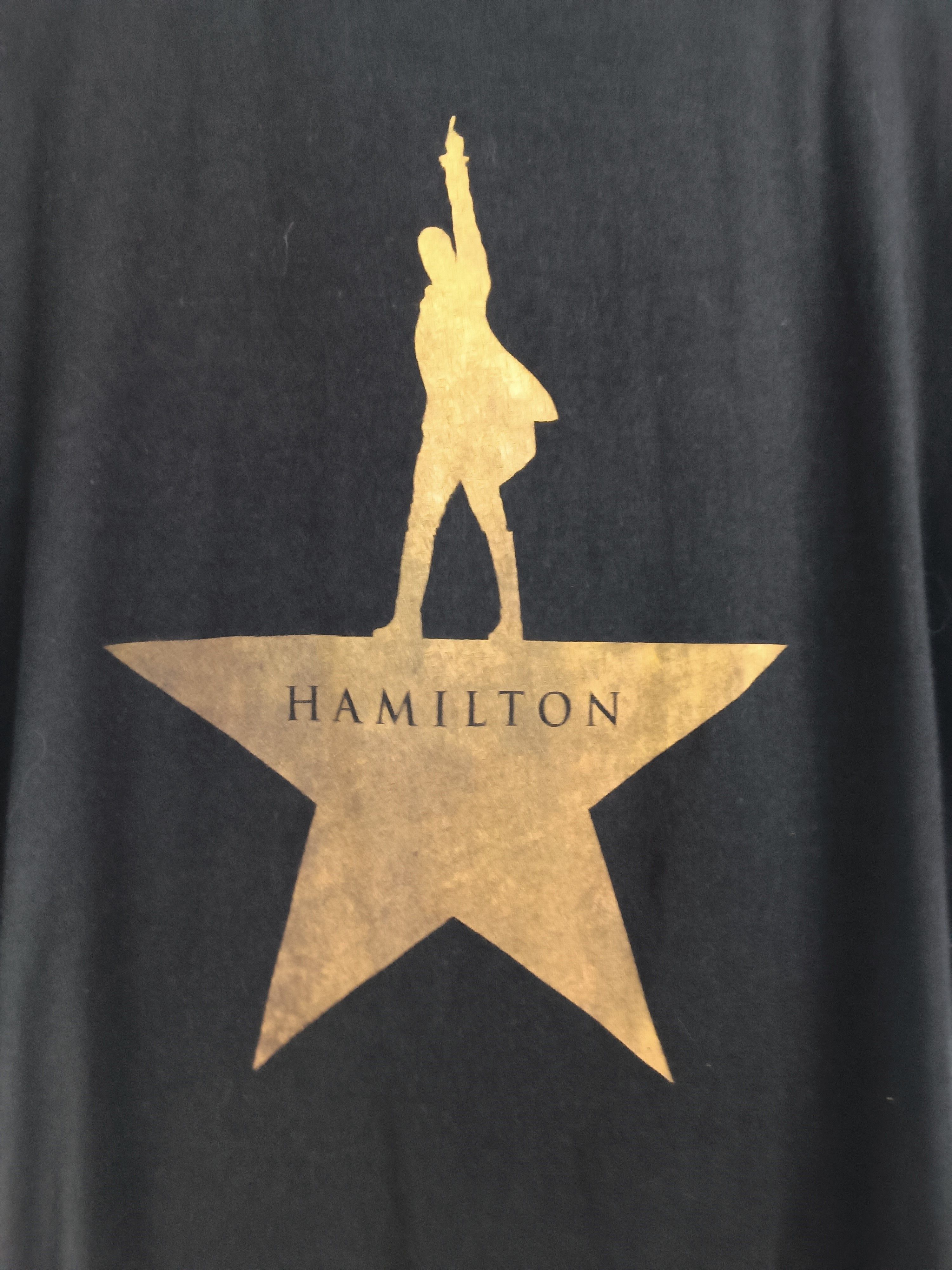 Vintage VINTAGE 2015 HAMILTON MUSICAL BROADWAY THEATER TEE Size US S / EU 44-46 / 1 - 10 Thumbnail