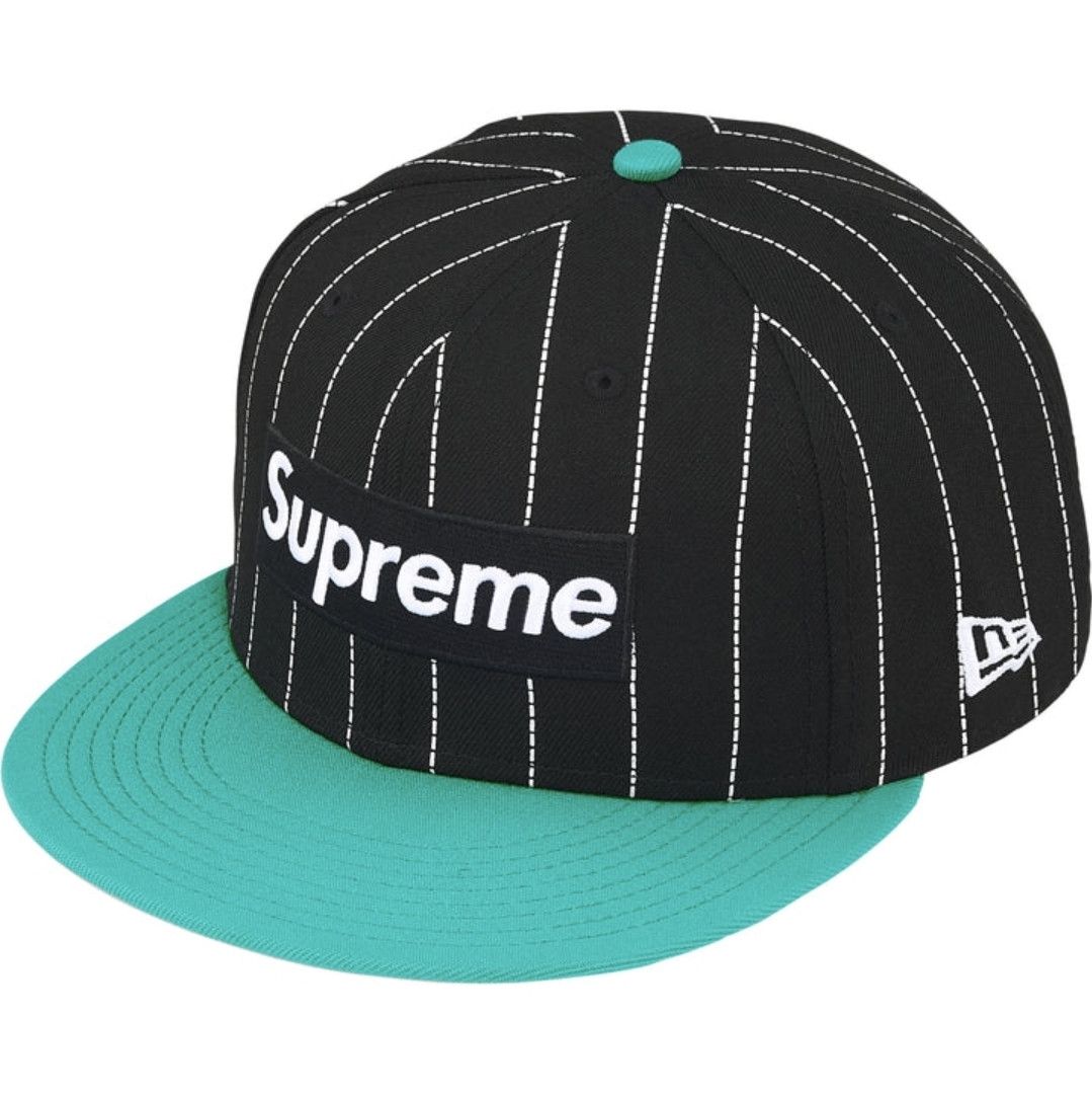 New Era × Supreme MLB Box Logo Fitted Hat - Black - Florida Marlins 7 1/2 Size ONE SIZE - 3 Thumbnail