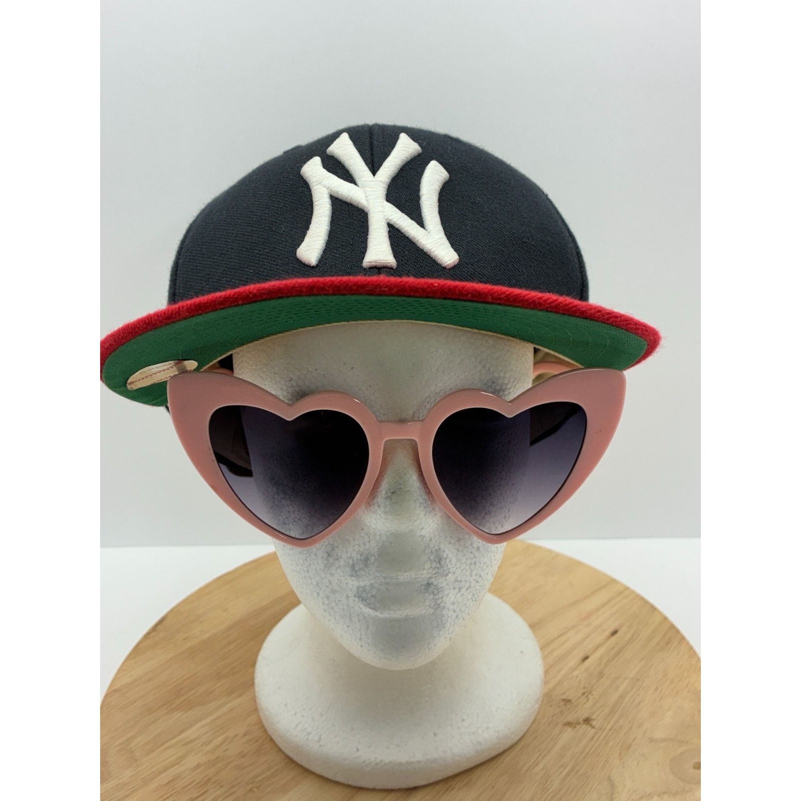 47 Brand New York Yankees 47 Brand Strapback Hat Black Red MLB Size ONE SIZE - 11 Thumbnail