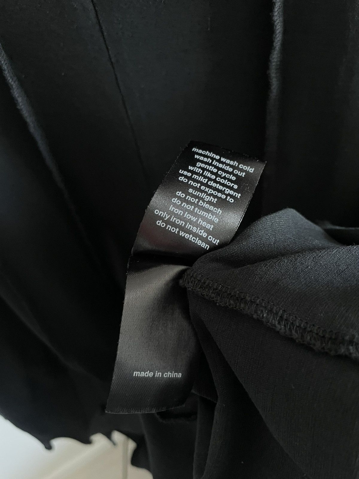 Rundholz Rundholz Asymmetric Black Long Sleeve Avant Garde RARE Size L / US 10 / IT 46 - 8 Thumbnail