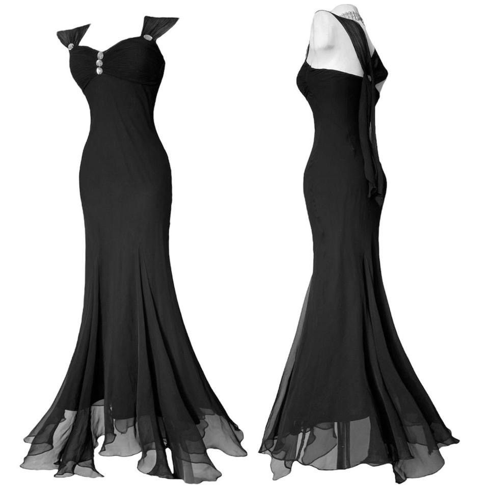 Vintage Avant - Garde goth maxi dress Size S / US 4 / IT 40 - 1 Thumbnail
