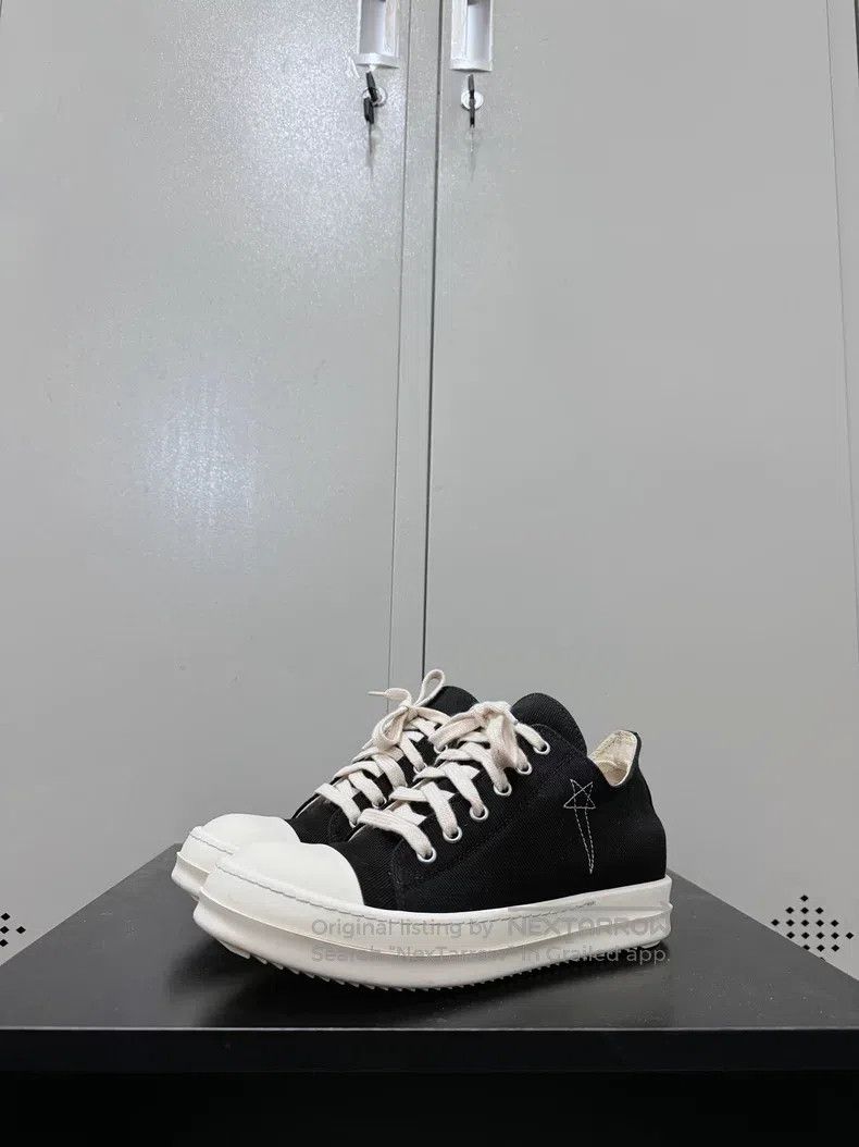 Rick Owens Rick Owens Premium Side Star High-top Converse Size US 5 / EU 37 - 1 Thumbnail