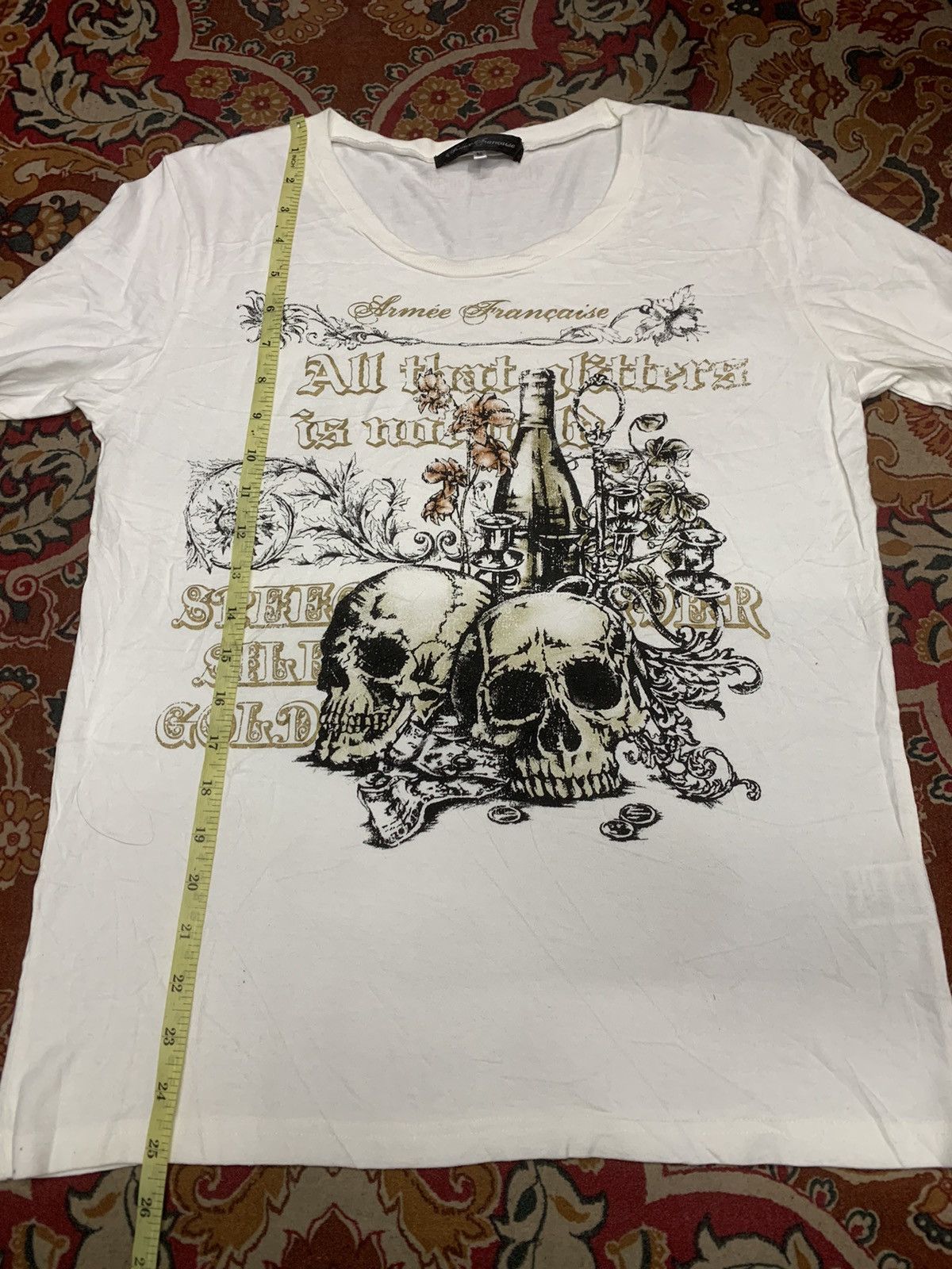 Hysteric Glamour × If Six Was Nine × Japanese Brand 💯open the best price 💯Armie Française Skulls japanesebrand Size US M / EU 48-50 / 2 - 9 Thumbnail