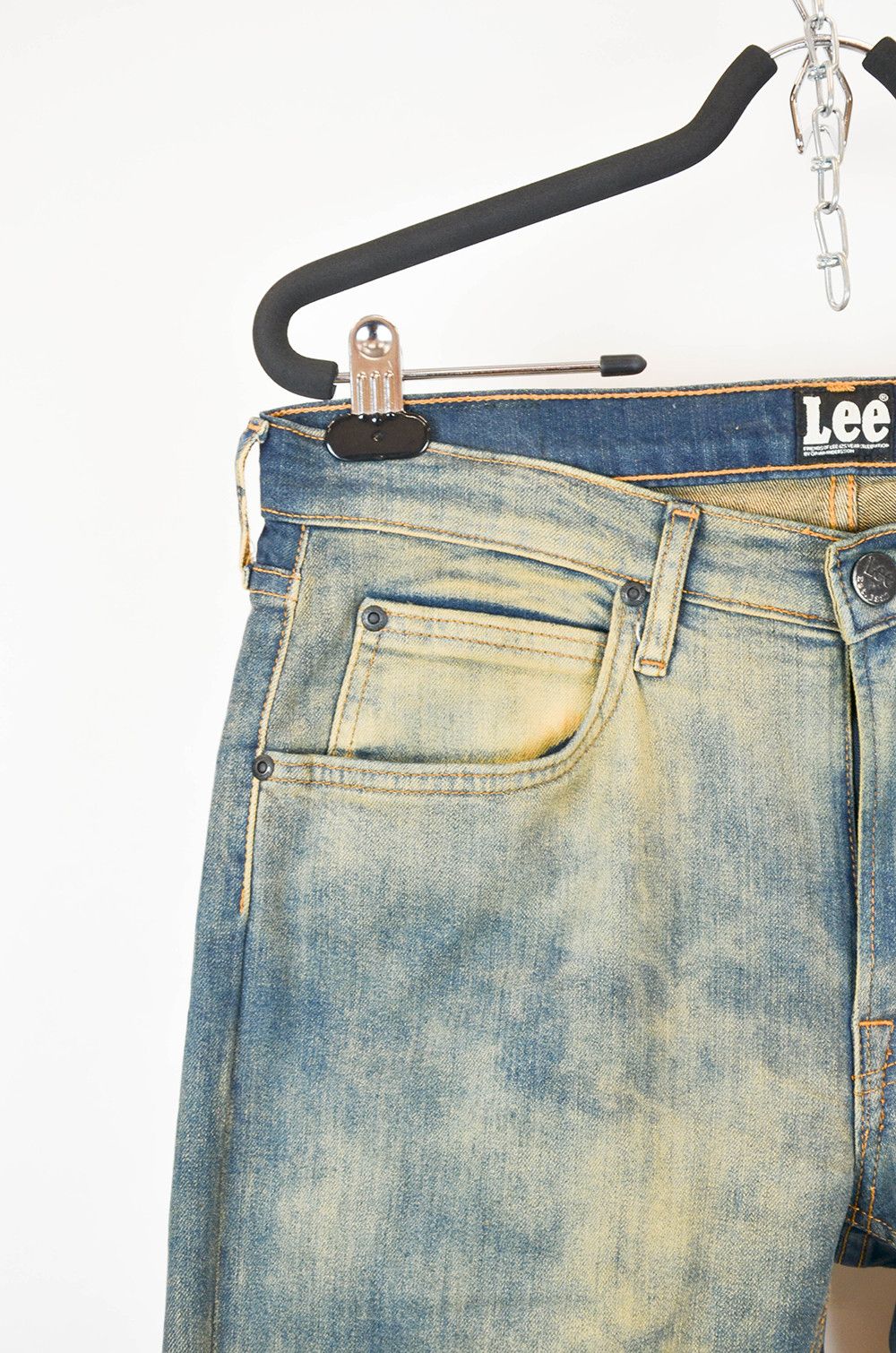 Lee Lee Luke Acid Wash Limited Edition Jeans – 31/32 Size US 31 - 3 Thumbnail