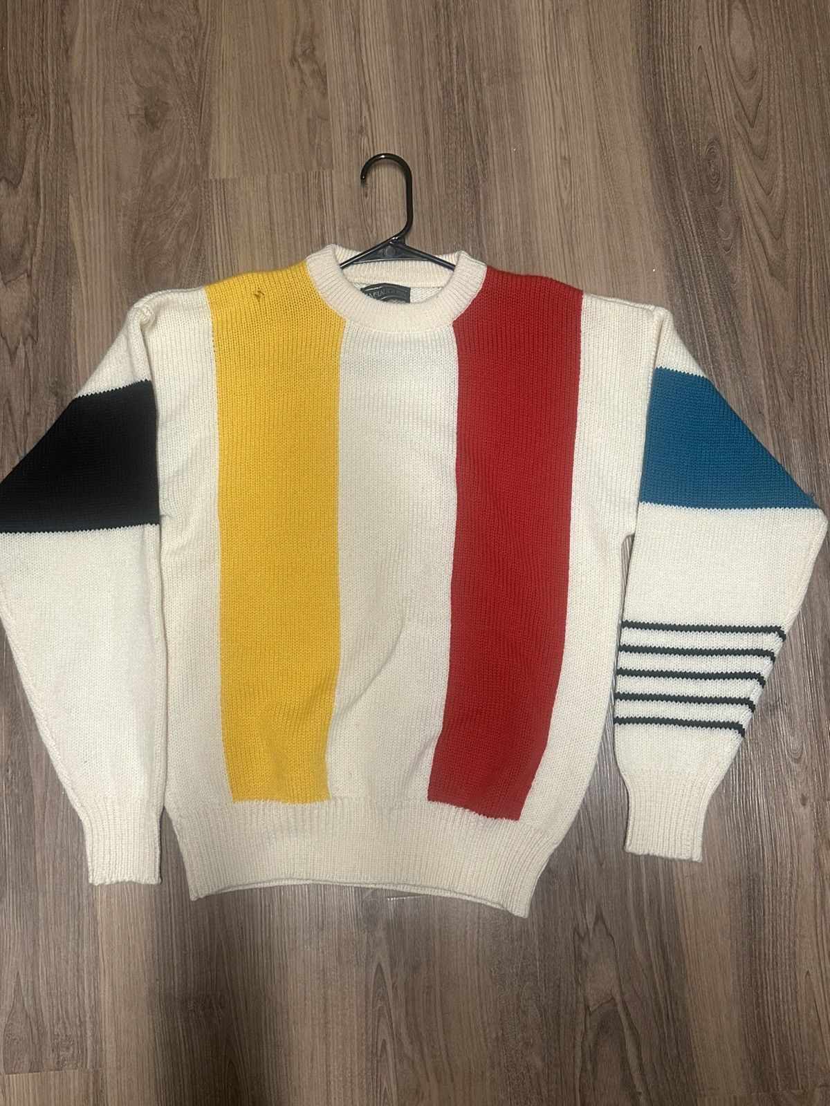 J.McLaughlin J.McLaughlin Color Blocked Sweater Size US M / EU 48-50 / 2 - 1 Preview