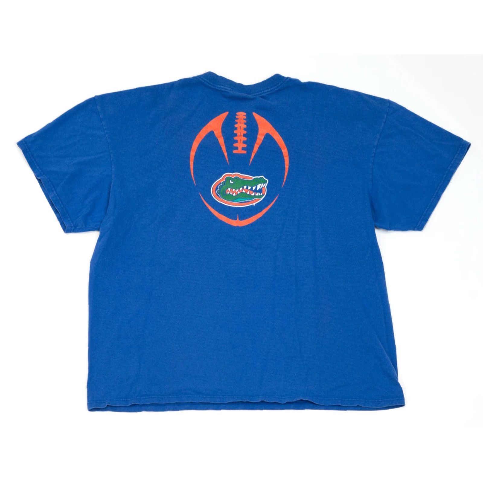 Nike VINTAGE Nike Center Swoosh Florida Gators T-Shirt 2XL Football NCAA Mens Shirts, Blue, 1990s, VTG, Logo, Short Sleeve, Crew Neck, Cotton Size US XXL / EU 58 / 5 - 3 Thumbnail