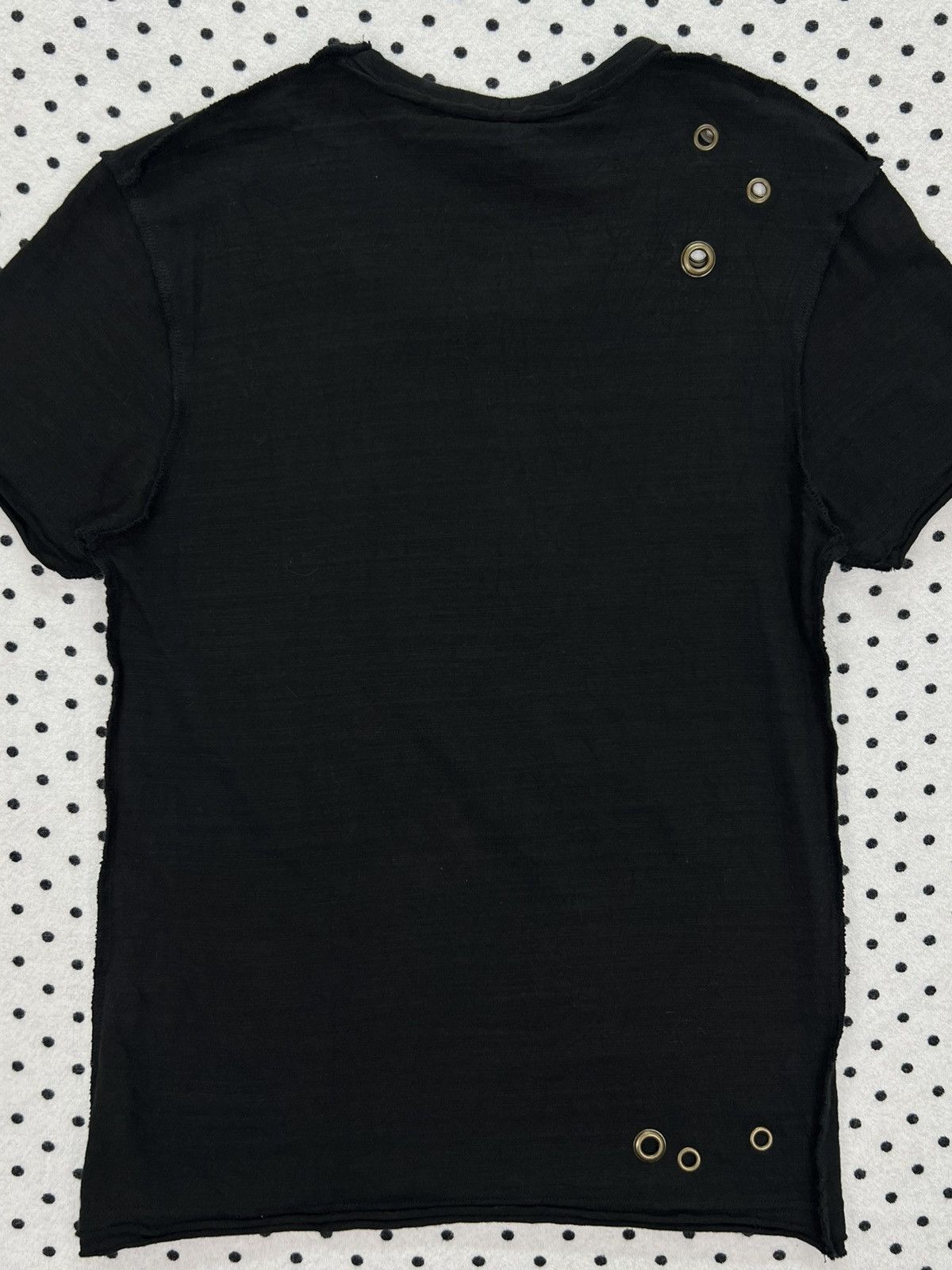 Japanese Brand La Gate Deconstructed Studded Tshirt Size S / US 4 / IT 40 - 4 Thumbnail