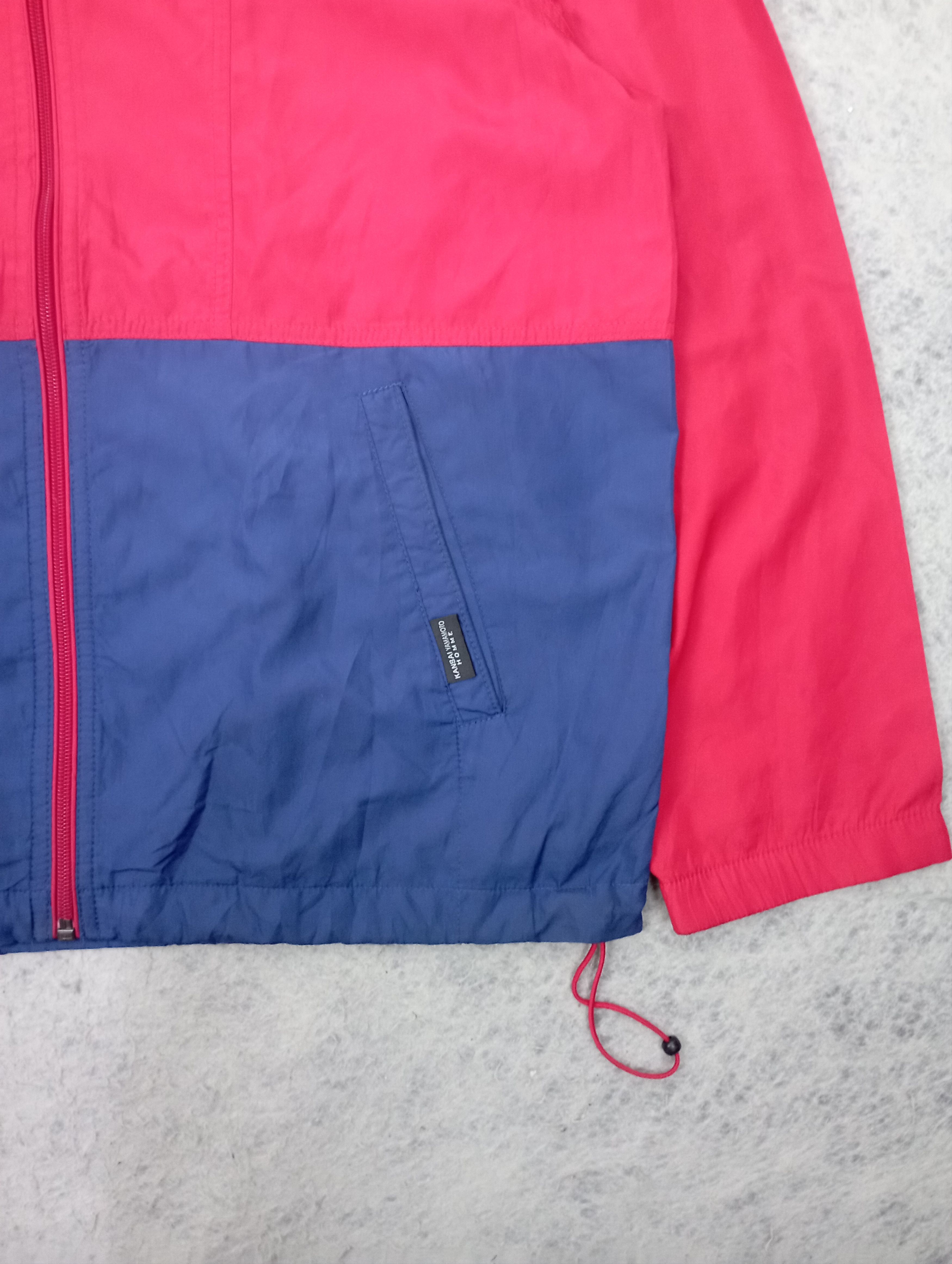 Kansai Yamamoto × Vintage Vintage Kansai Yamamoto Two Tone Windbreaker Jacket Size US L / EU 52-54 / 3 - 4 Thumbnail