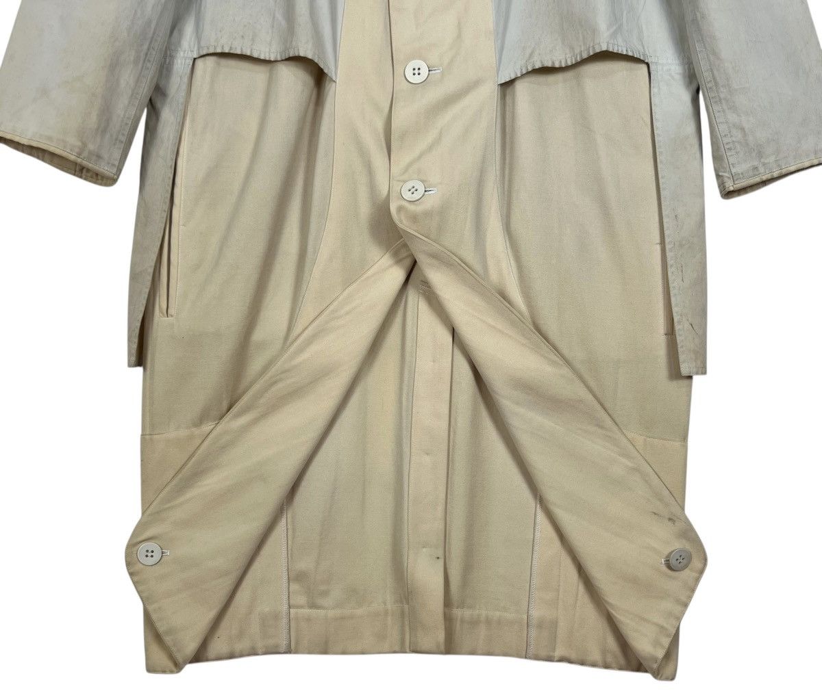 Yohji Yamamoto 80s VINTAGE YOHJI YAMAMOTO LONG COAT Size US XL / EU 56 / 4 - 9 Thumbnail