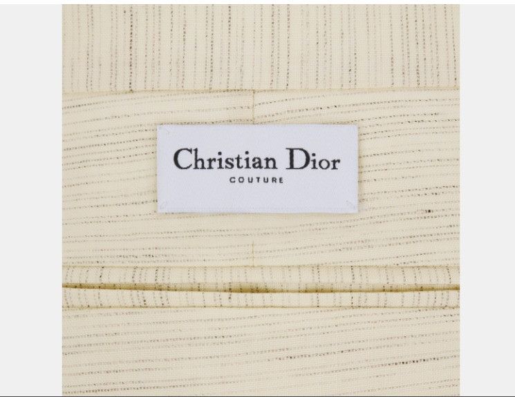 Dior o1w1db11224 Tailored Chinos Pant in Off White Size US 30 / EU 46 - 3 Thumbnail