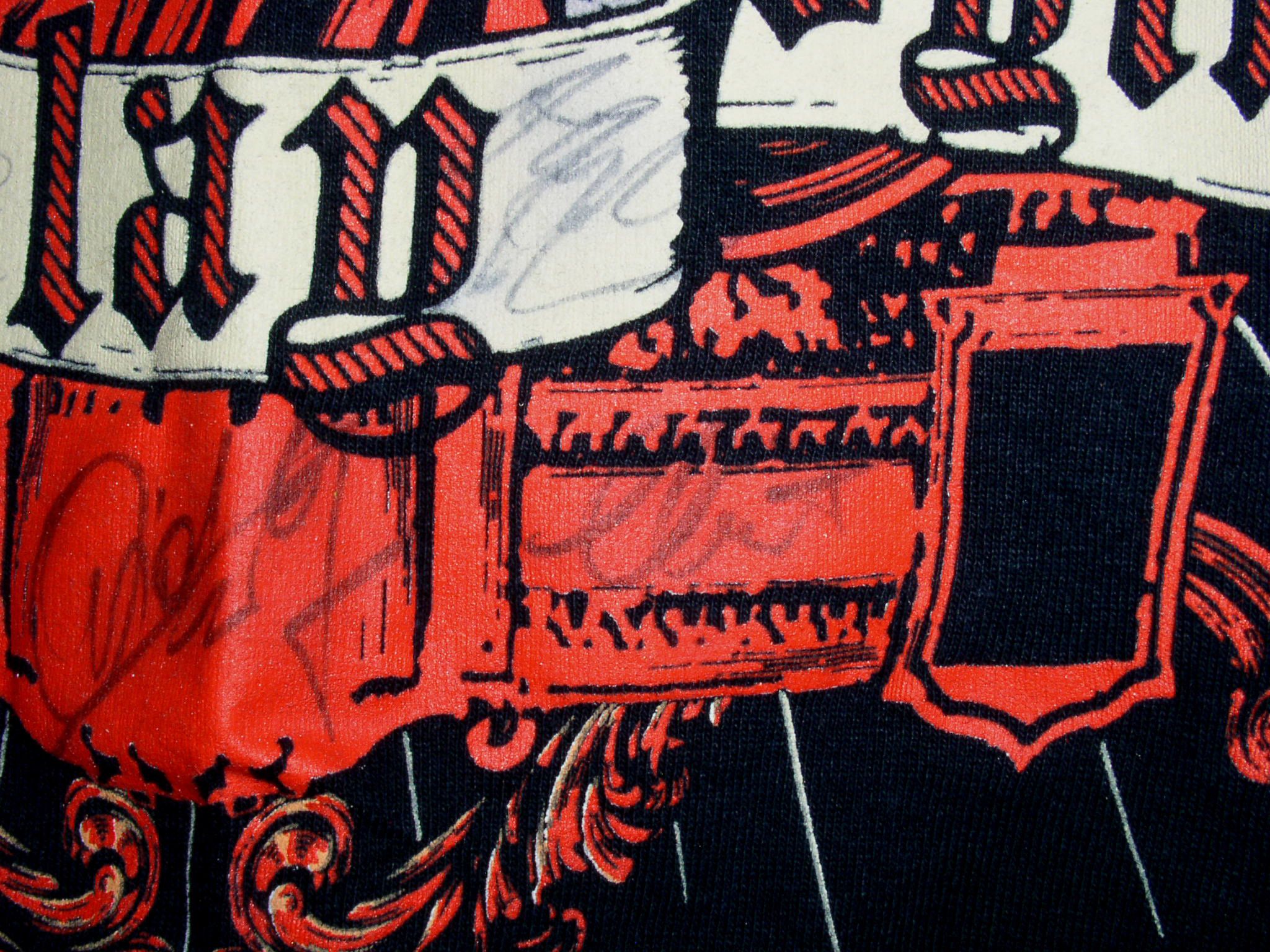 Vintage As I Lay Dying Concert Tour T Shirt Autographed 2006 Size US S / EU 44-46 / 1 - 7 Thumbnail