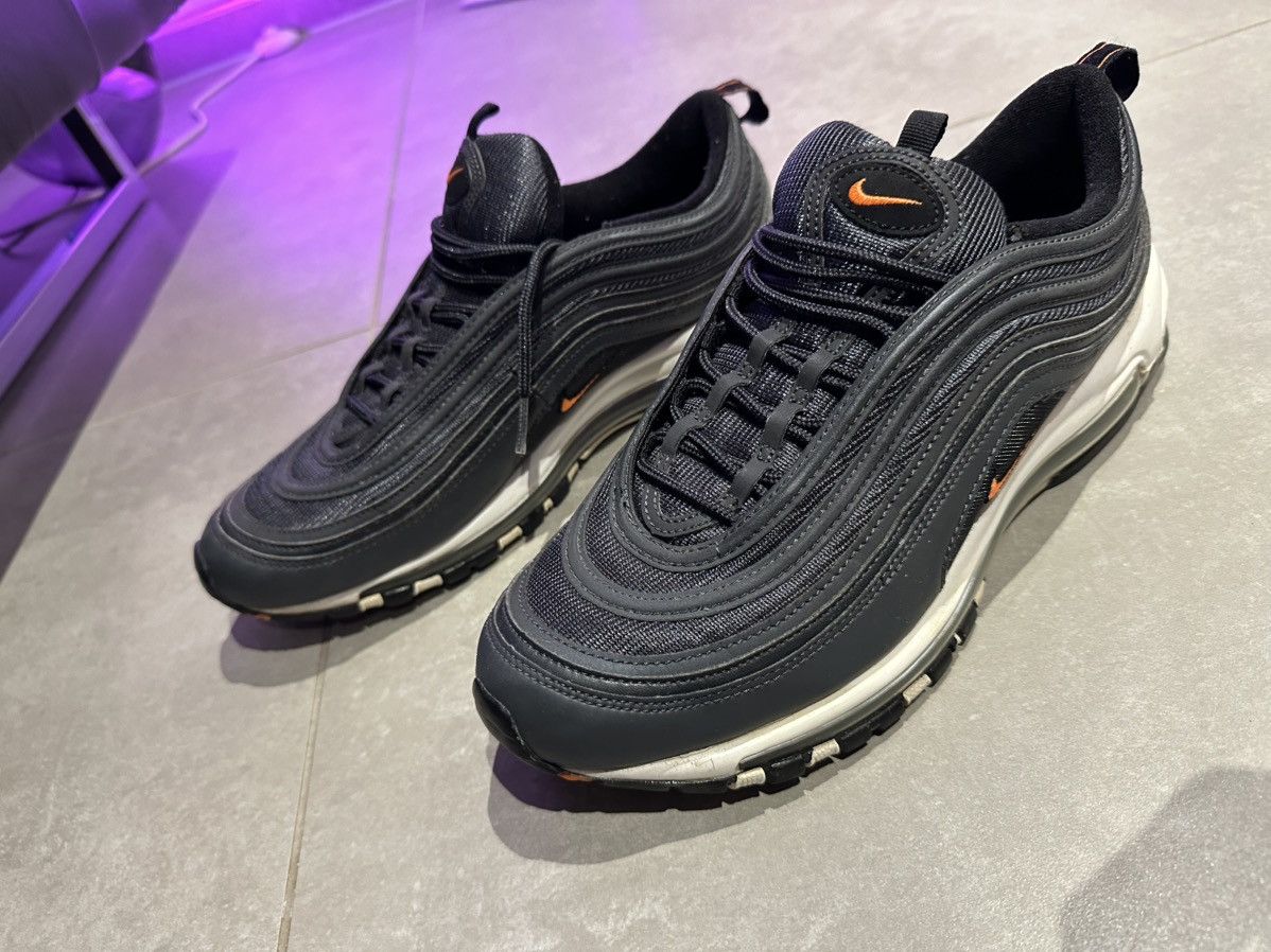 Nike Nike Air Max 97 'Anthracite Total Orange' (2018) Size US 11.5 / EU 44-45 - 4 Thumbnail