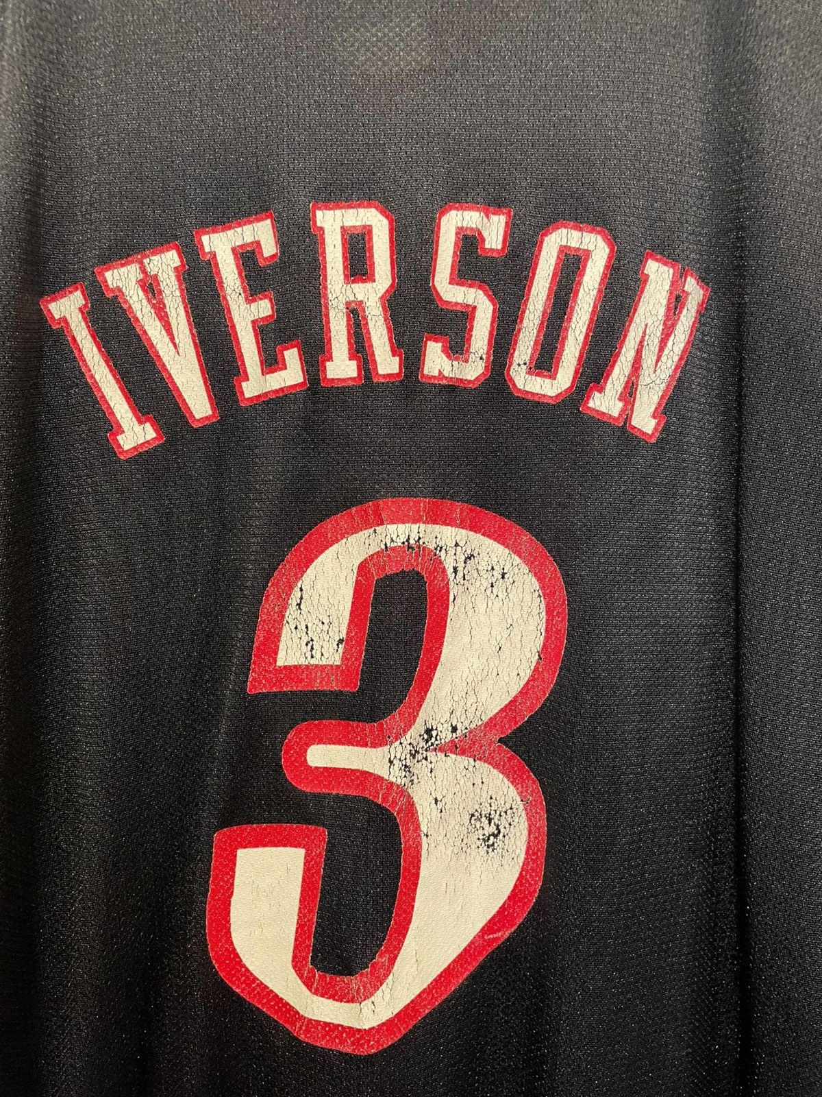 NBA × Reebok Vintage Allen Iverson Jersey - Philadelphia 76ers Size US XL / EU 56 / 4 - 3 Thumbnail