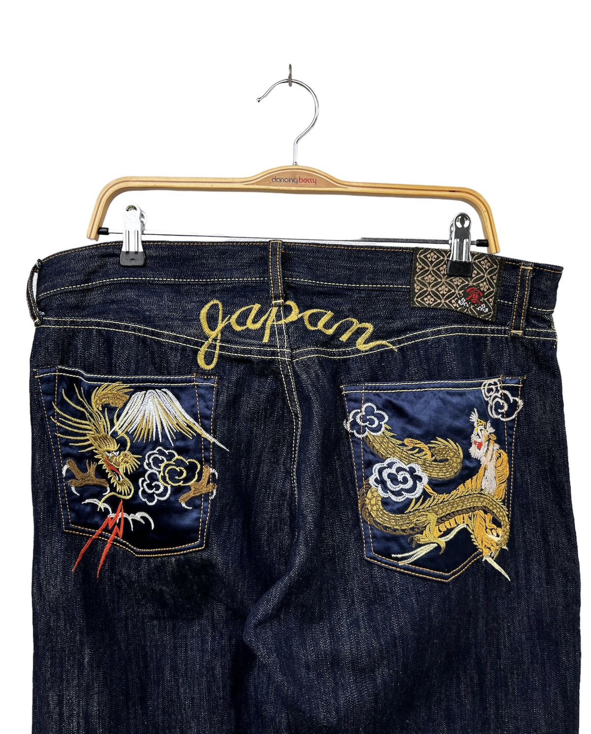 Eternal × Japanese Brand Eternal Japan Sukajan Dragon Tiger Denim Size US 37 - 6 Thumbnail