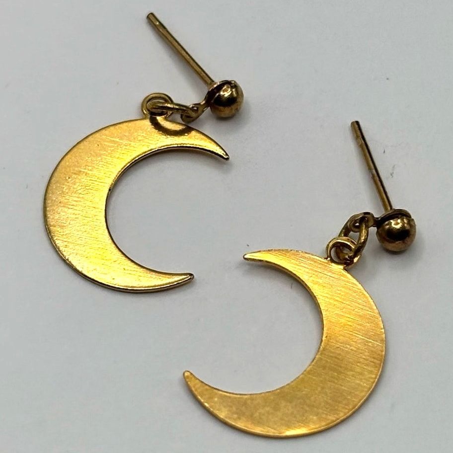 Other Gold Moon Earrings Size ONE SIZE - 3 Thumbnail
