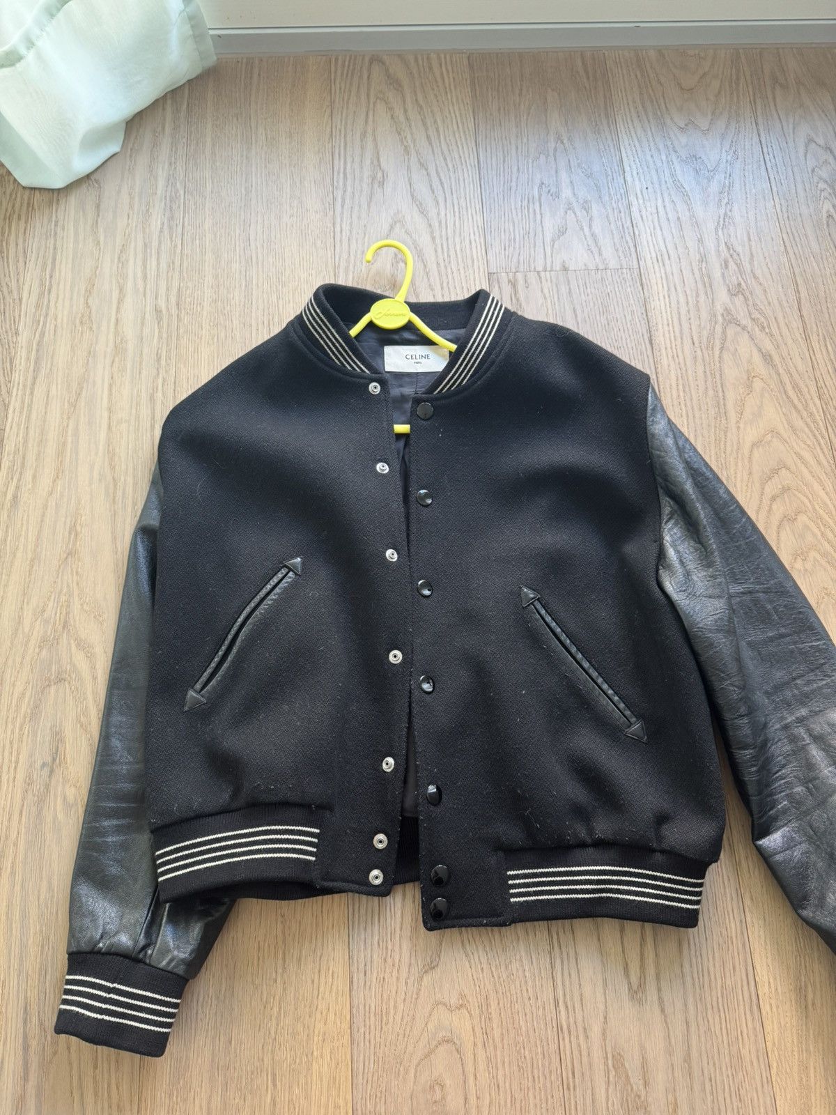Celine Celine leather bomber Size US L / EU 52-54 / 3 - 1 Thumbnail