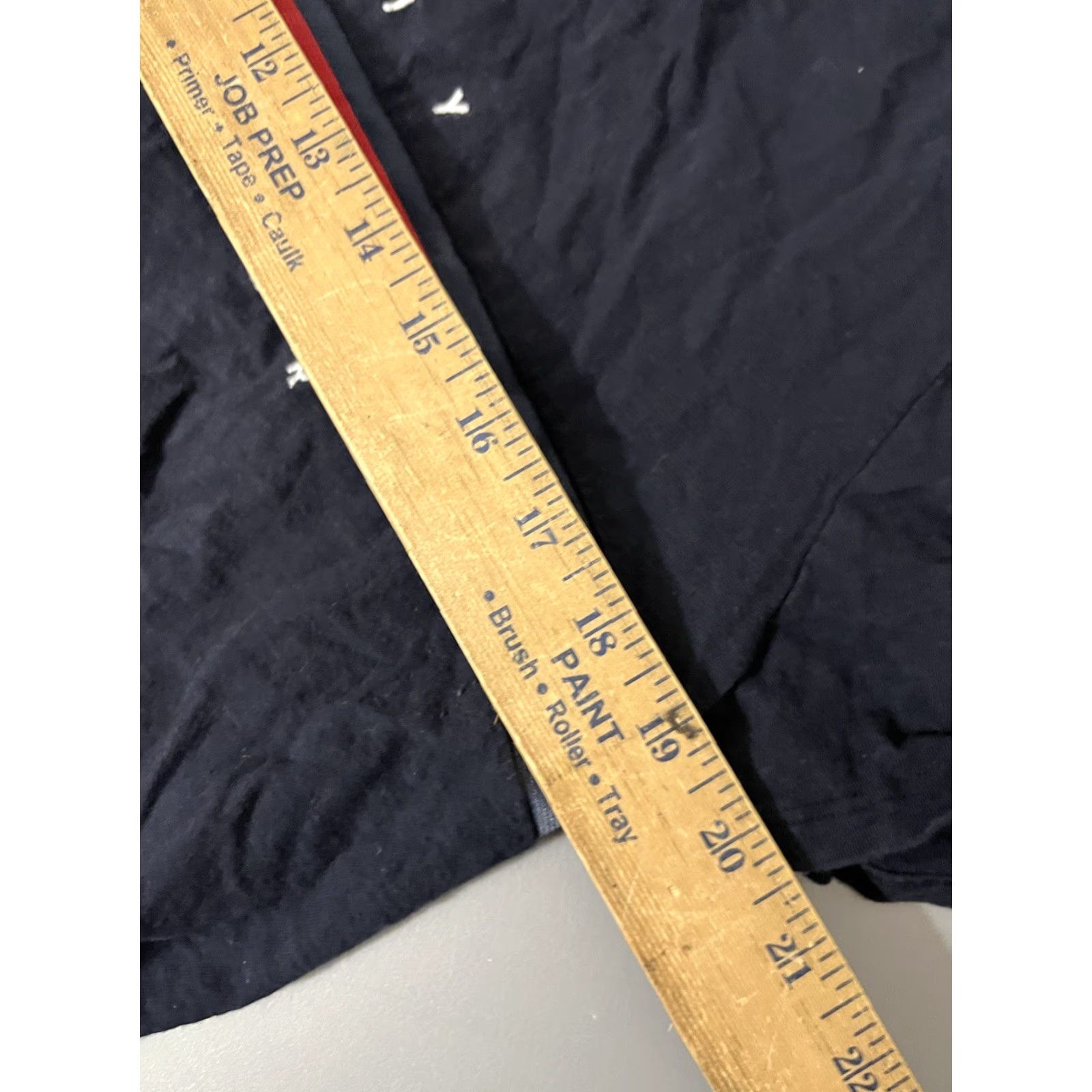 Tommy Hilfiger VINTAGE Tommy Hilfiger Womens T-Shirt XL Blue Solid Short Sleeve Crew Neck Jersey Cotton Casual Size XL / US 12-14 / IT 48-50 - 5 Thumbnail