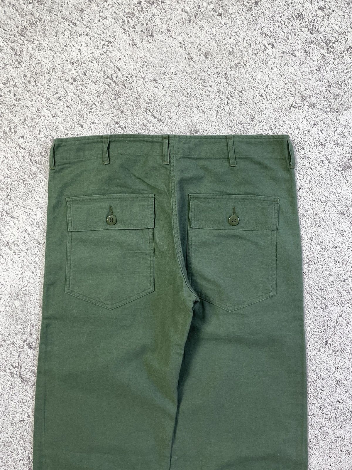Vintage Vintage Military OG-107 Fatigue Pants Cotton Sateen YMCL KY Size 30" / US 8 / IT 44 - 5 Thumbnail