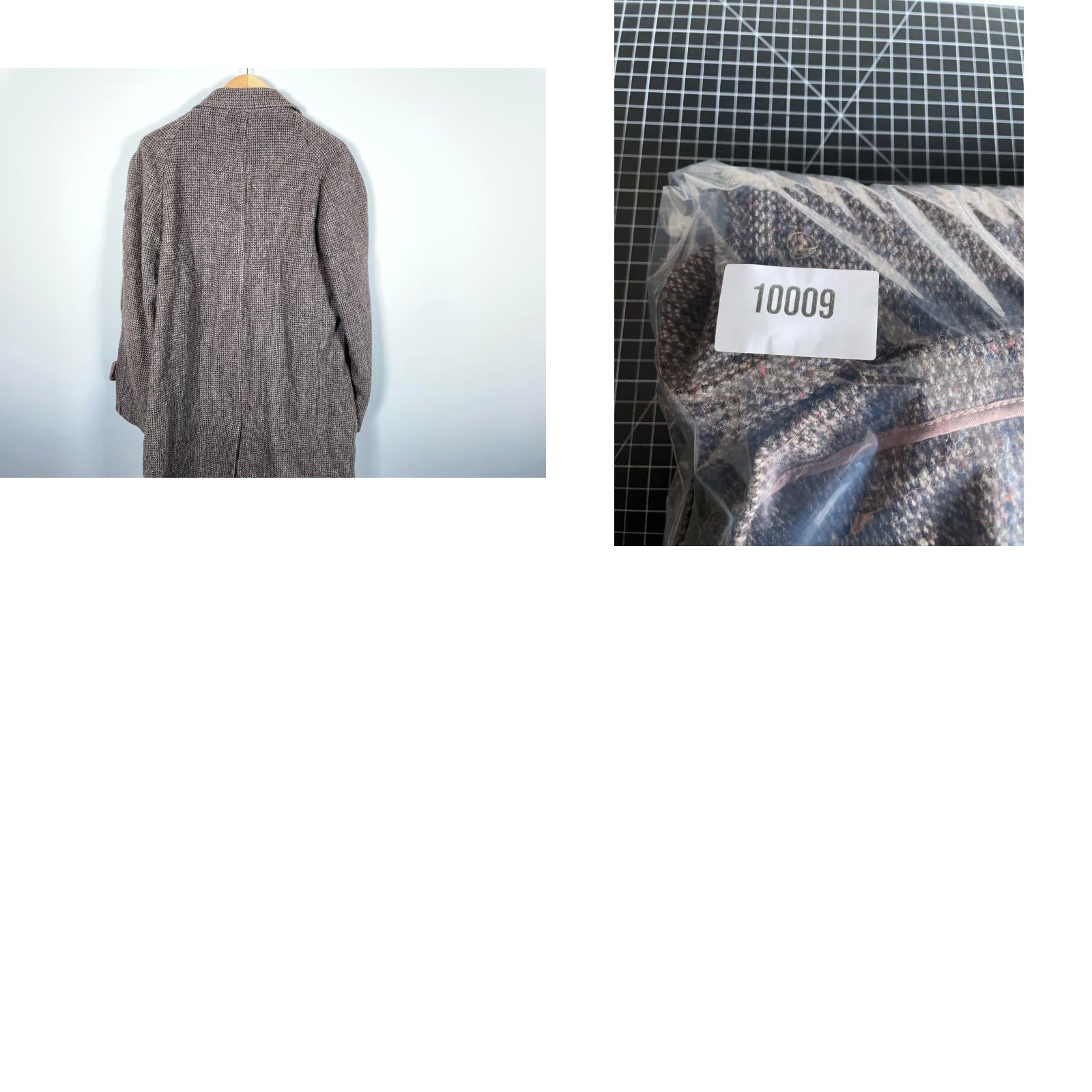 Harris Tweed VINTAGE Harris Tweed Overcoat Men 44 Gray Wool Coat 50s Gentry Penneys VTG Size US S / EU 44-46 / 1 - 11 Thumbnail