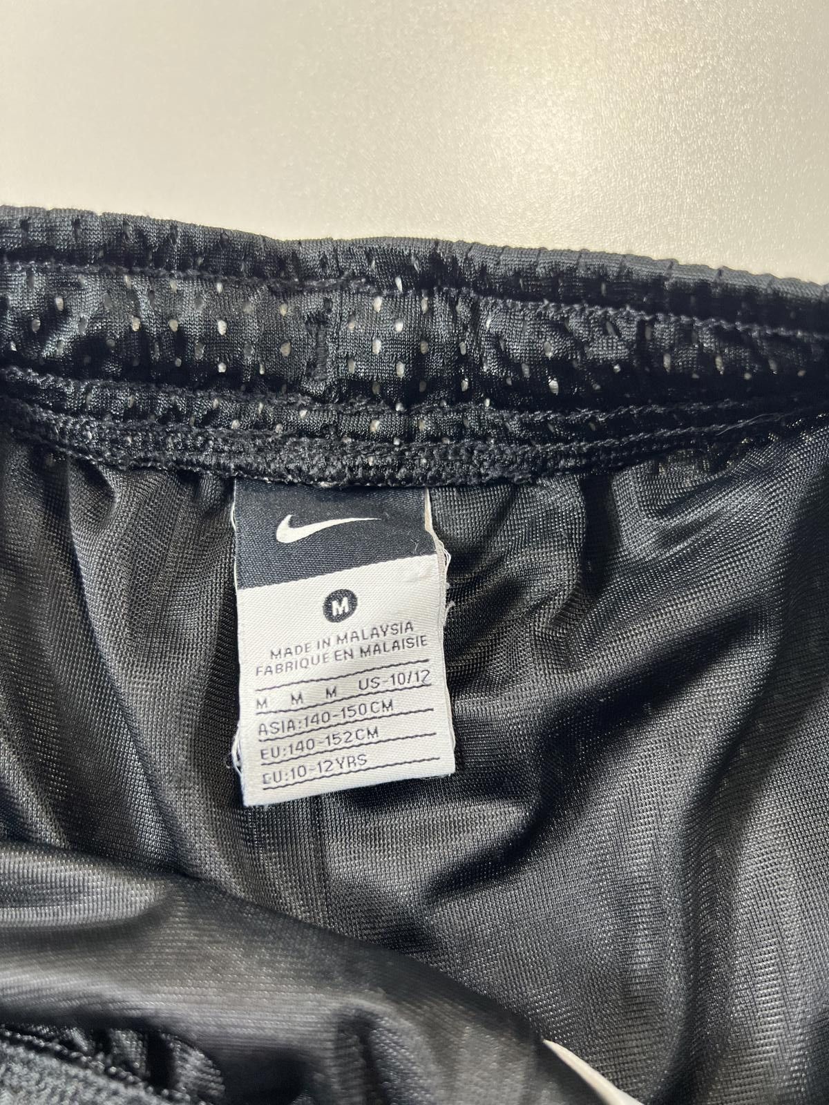 Nike Nike Black Mesh Athletic Shorts with Silver Trim Size US 32 / EU 48 - 4 Thumbnail
