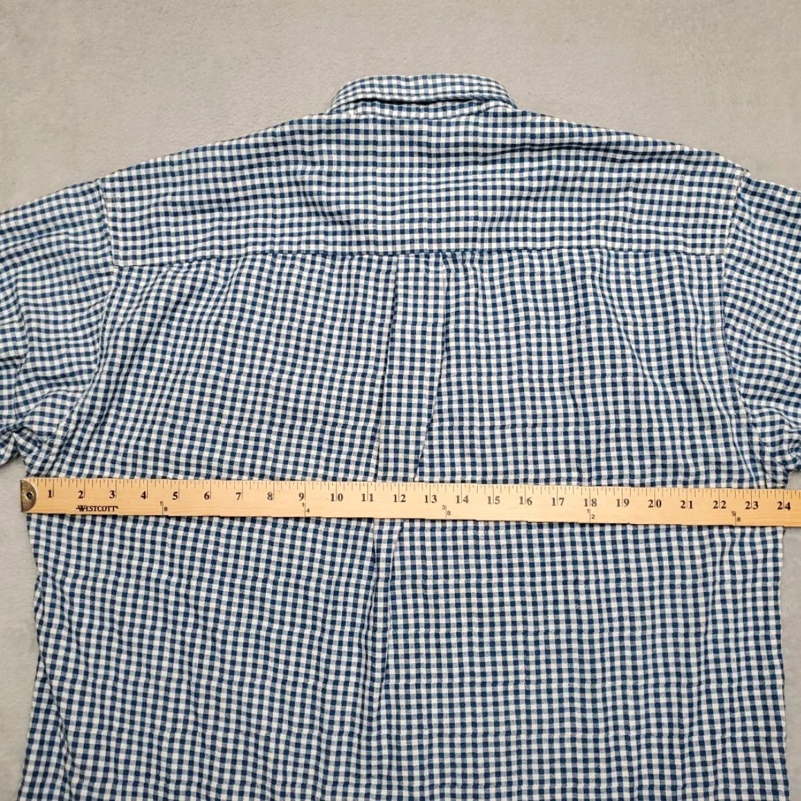 Northern Reflections VINTAGE Northern Reflections Shirt Mens L Blue Gingham Check Long Sleeve Shirt Canada Size US L / EU 52-54 / 3 - 8 Thumbnail