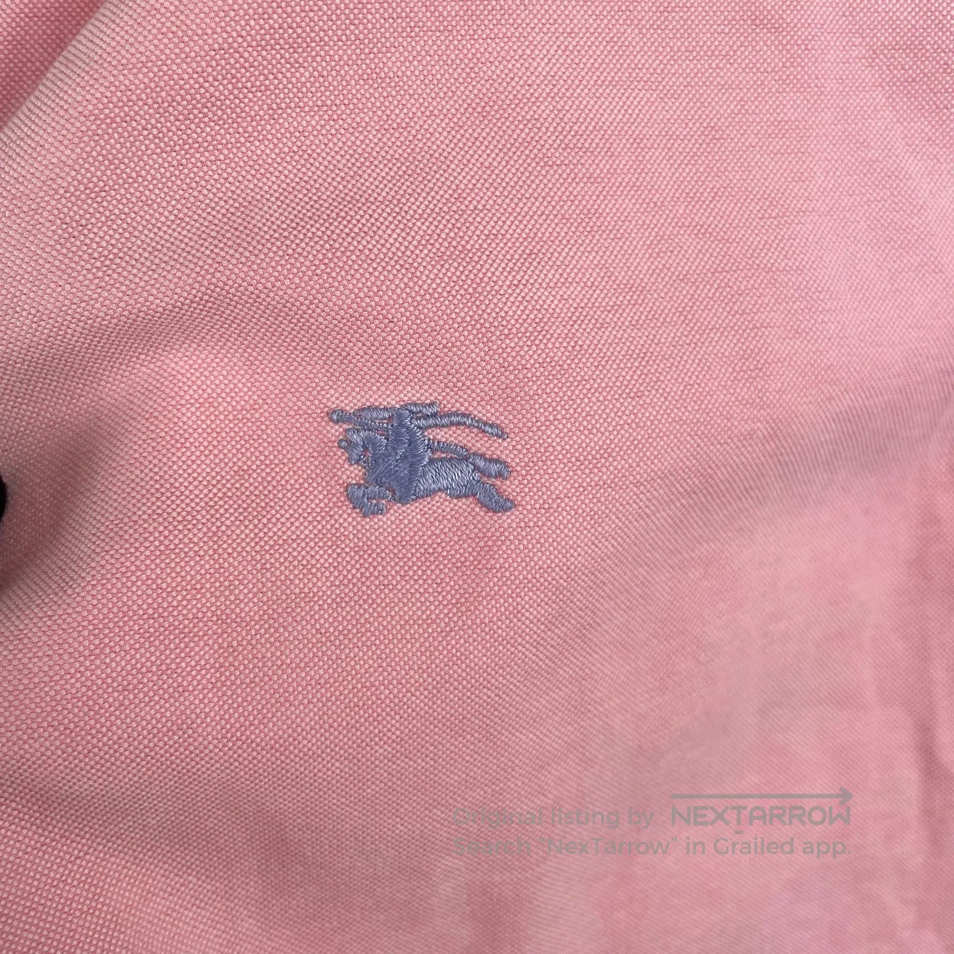 Burberry Burberry Pink pure cotton short sleeve size M| Size US M / EU 48-50 / 2 - 3 Thumbnail