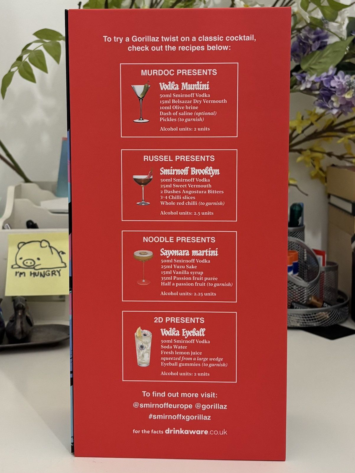 Other Smirnoff x Gorillaz Gift Box and Bottle Size ONE SIZE - 2 Thumbnail