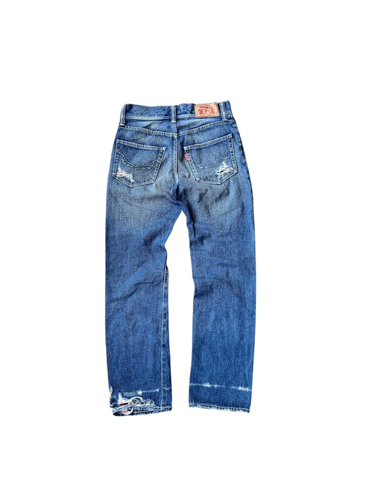 Edition Japan Vintage Rodeo Crowns Distressed Pants Size US 28 / EU 44 - 2 Thumbnail