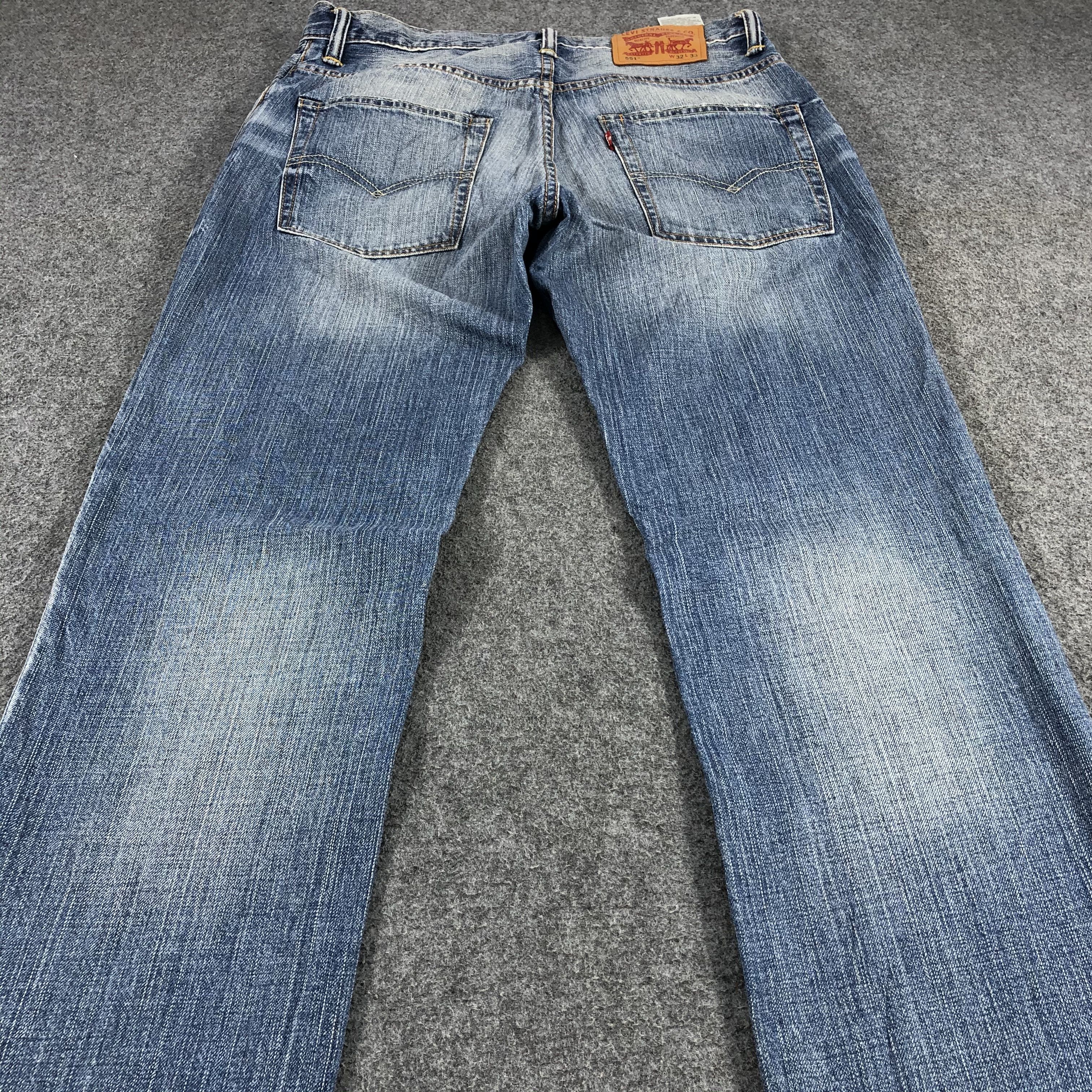 Levi's × Vintage Vintage Blue Wash Levis 551 Jeans-JM1424 Size US 33 - 4 Thumbnail