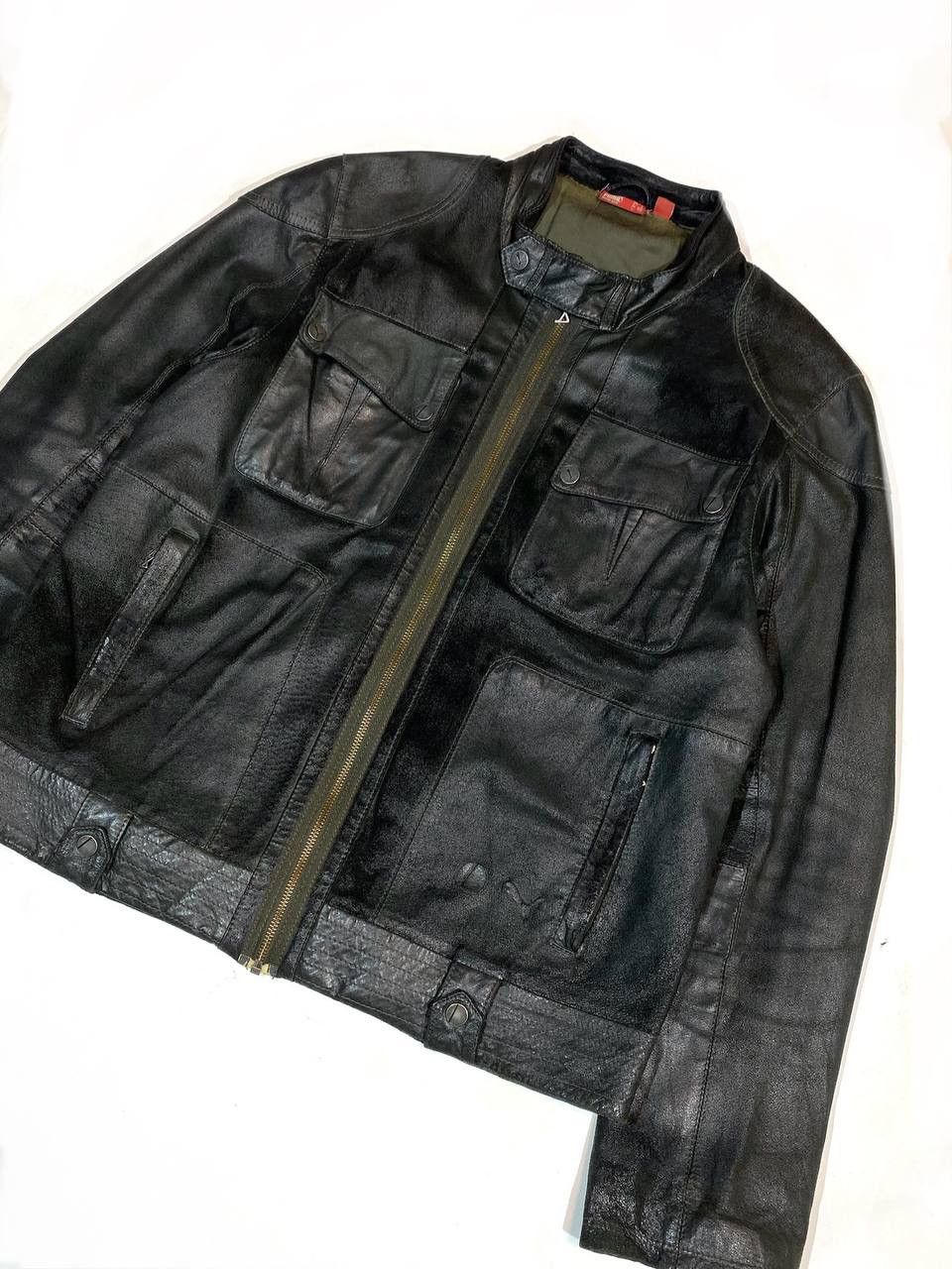 Puma Puma Ducati Men Black Moto Leather Jacket Racing Size US M / EU 48-50 / 2 - 4 Thumbnail