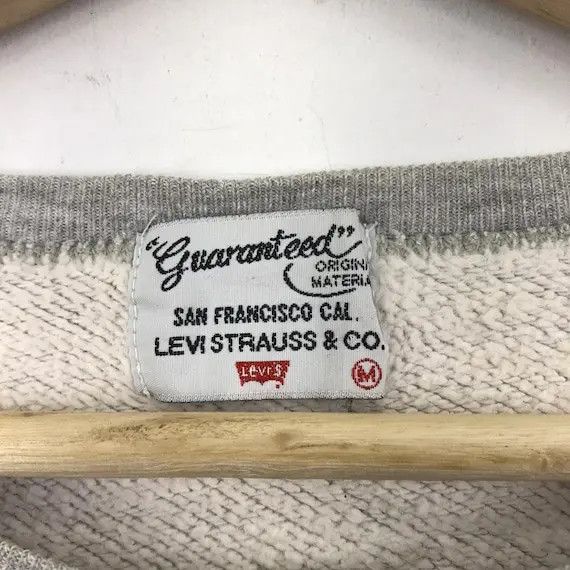 Levi's Vtg LEVI’S STRAUSS CALIFORNIA Stock Logo Grey Sweatshirt Size US L / EU 52-54 / 3 - 4 Thumbnail