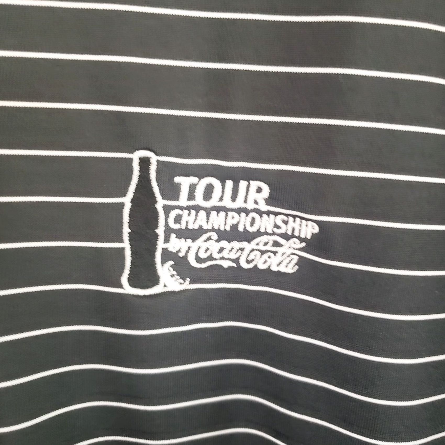 Adidas Adidas Polo Shirt Mens L Black Striped Chest Logo Golf Climacool Short Sleeve Regular Fit Shirt Mens Size US L / EU 52-54 / 3 - 7 Thumbnail